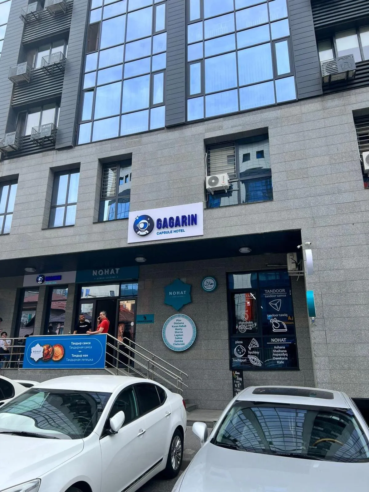 Property building in Gagarin Capsule Hotel