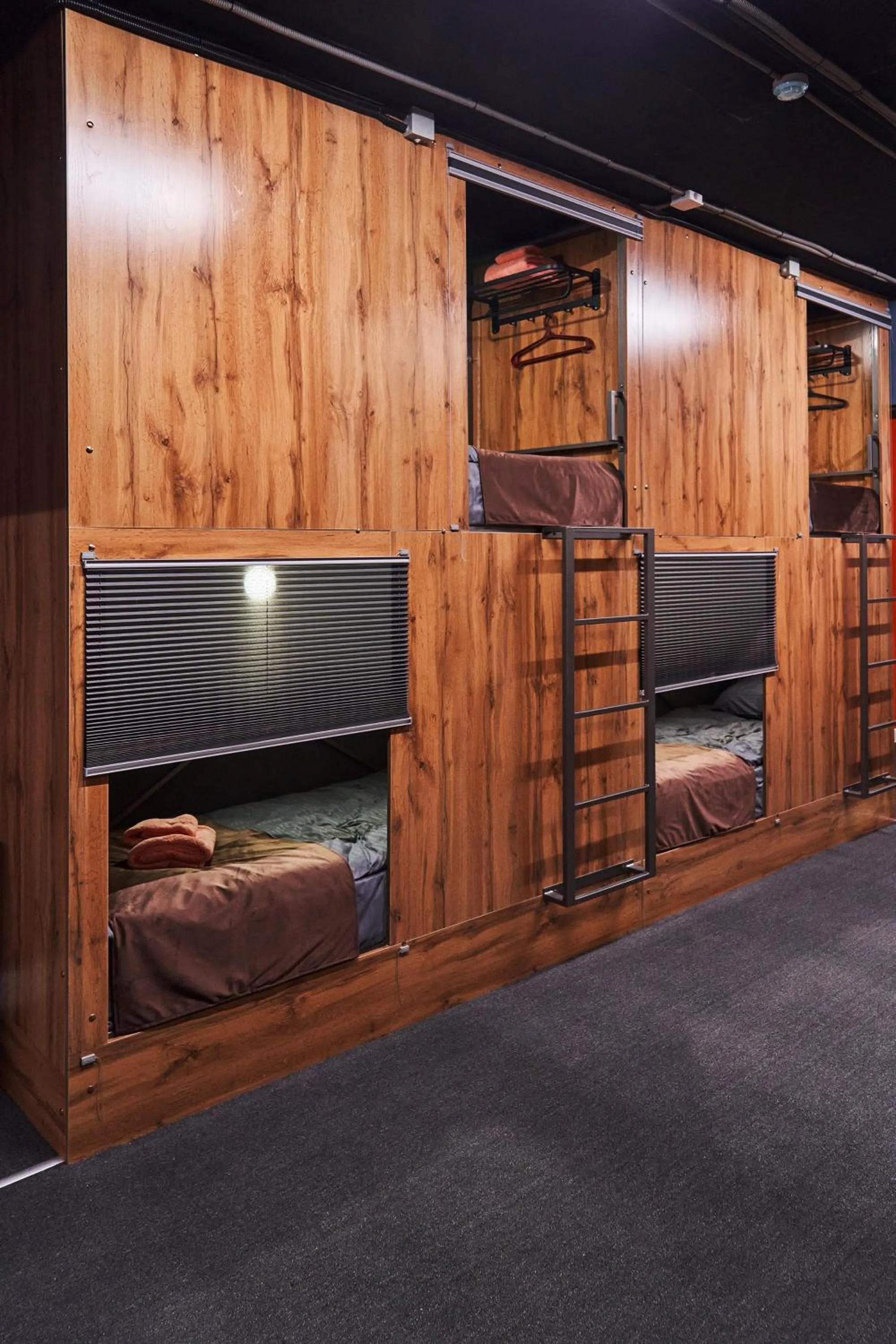 Bed in Gagarin Capsule Hotel