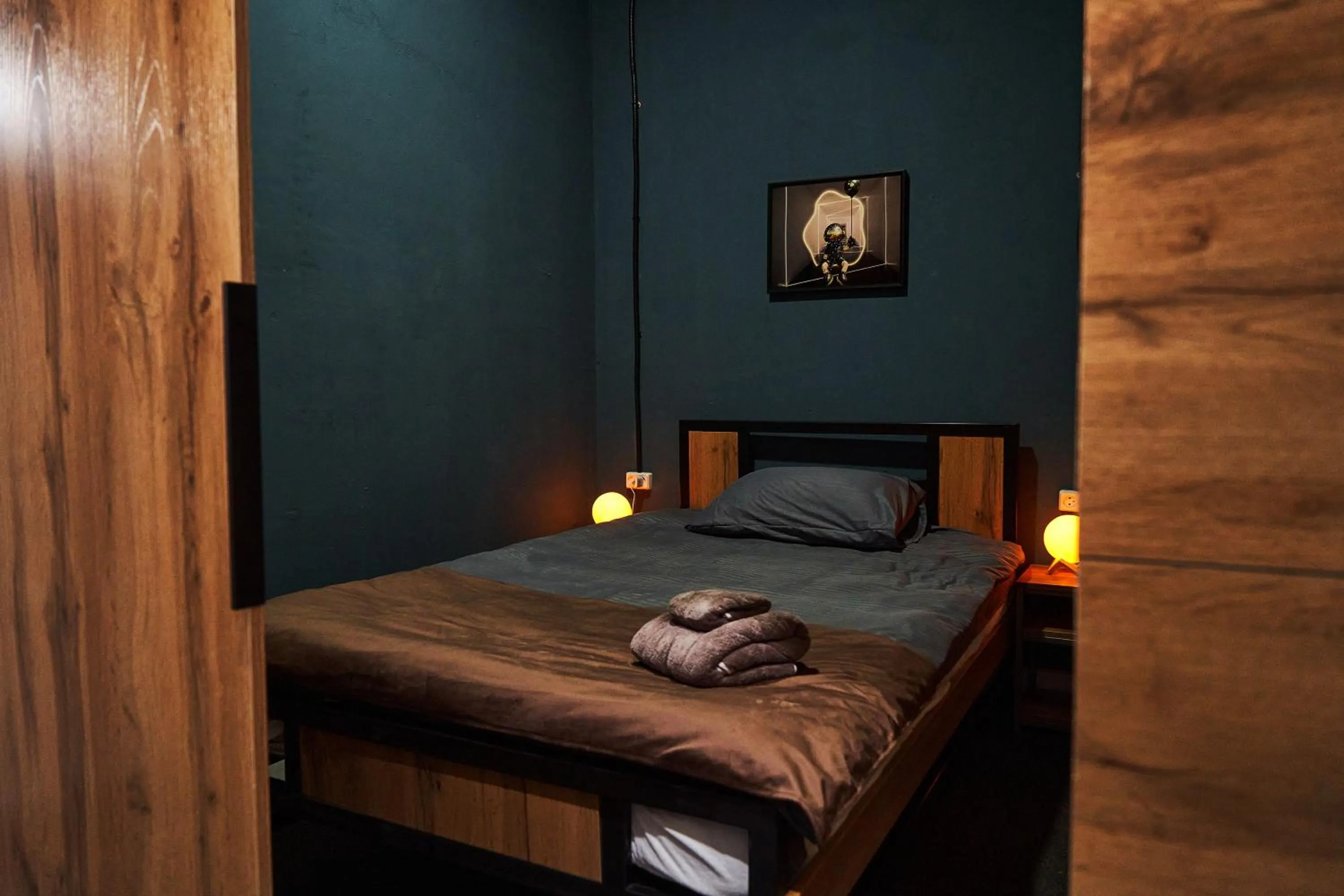 Bed in Gagarin Capsule Hotel