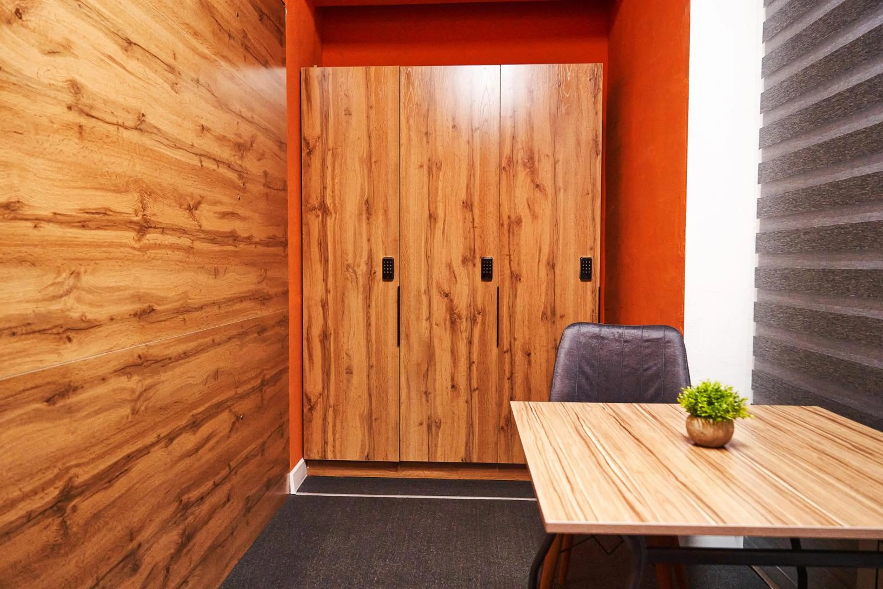 wardrobe in Gagarin Capsule Hotel