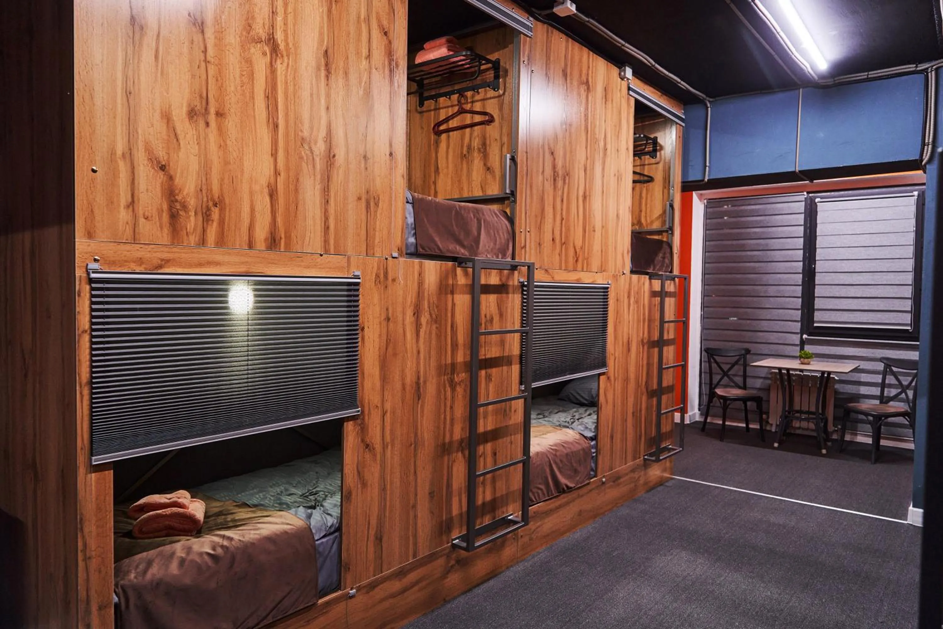 bunk bed in Gagarin Capsule Hotel
