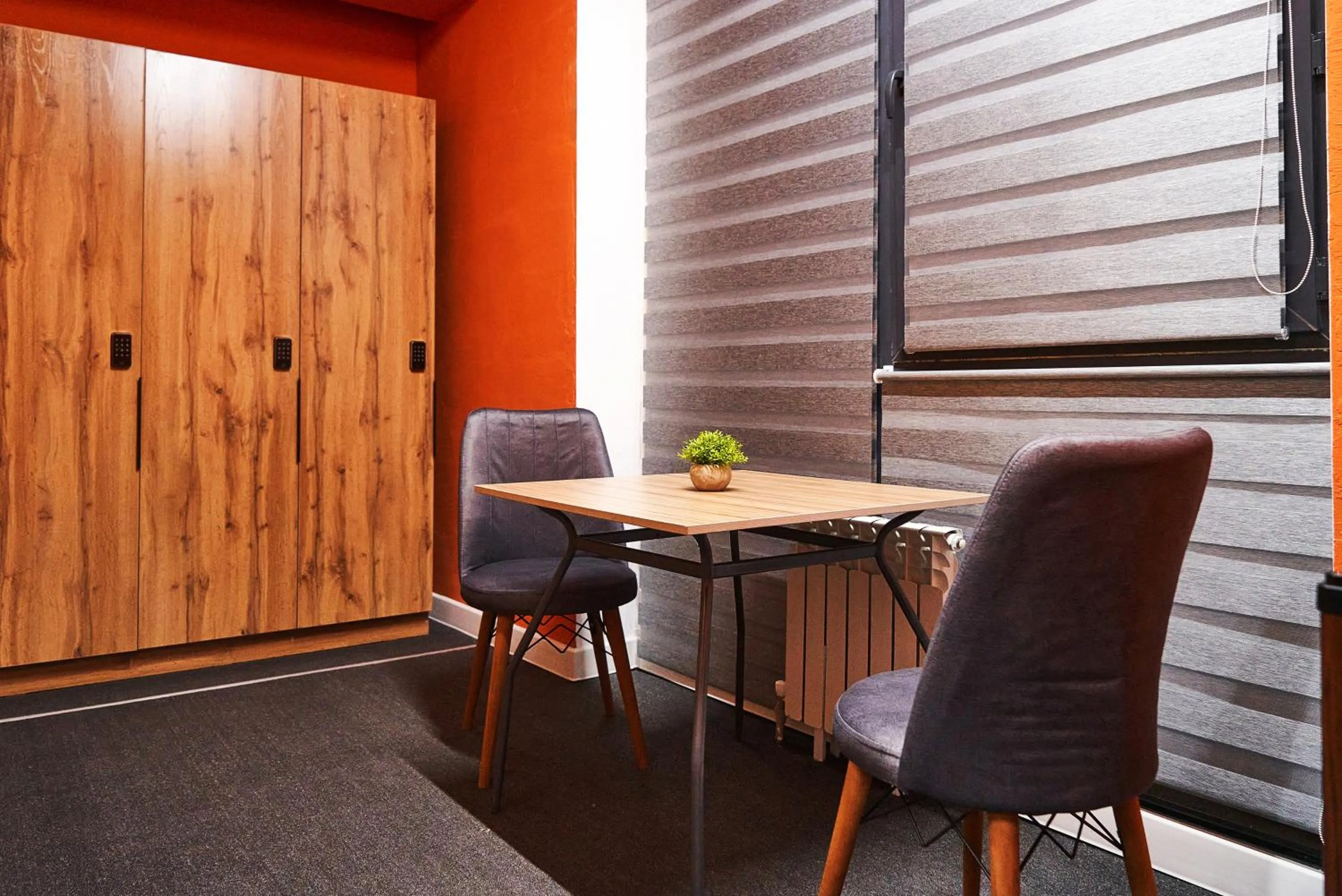 wardrobe in Gagarin Capsule Hotel