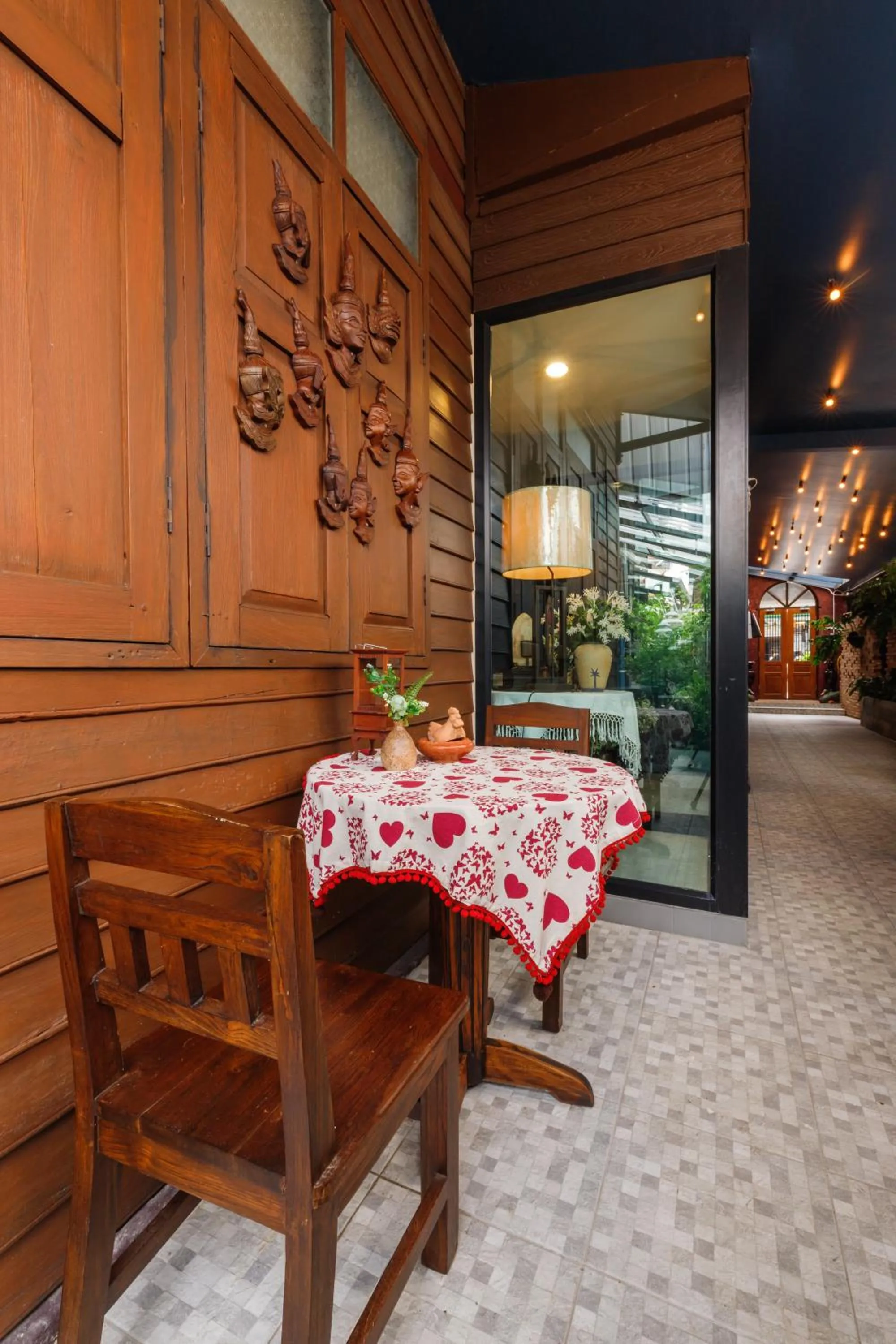 Seating area in ILILI House