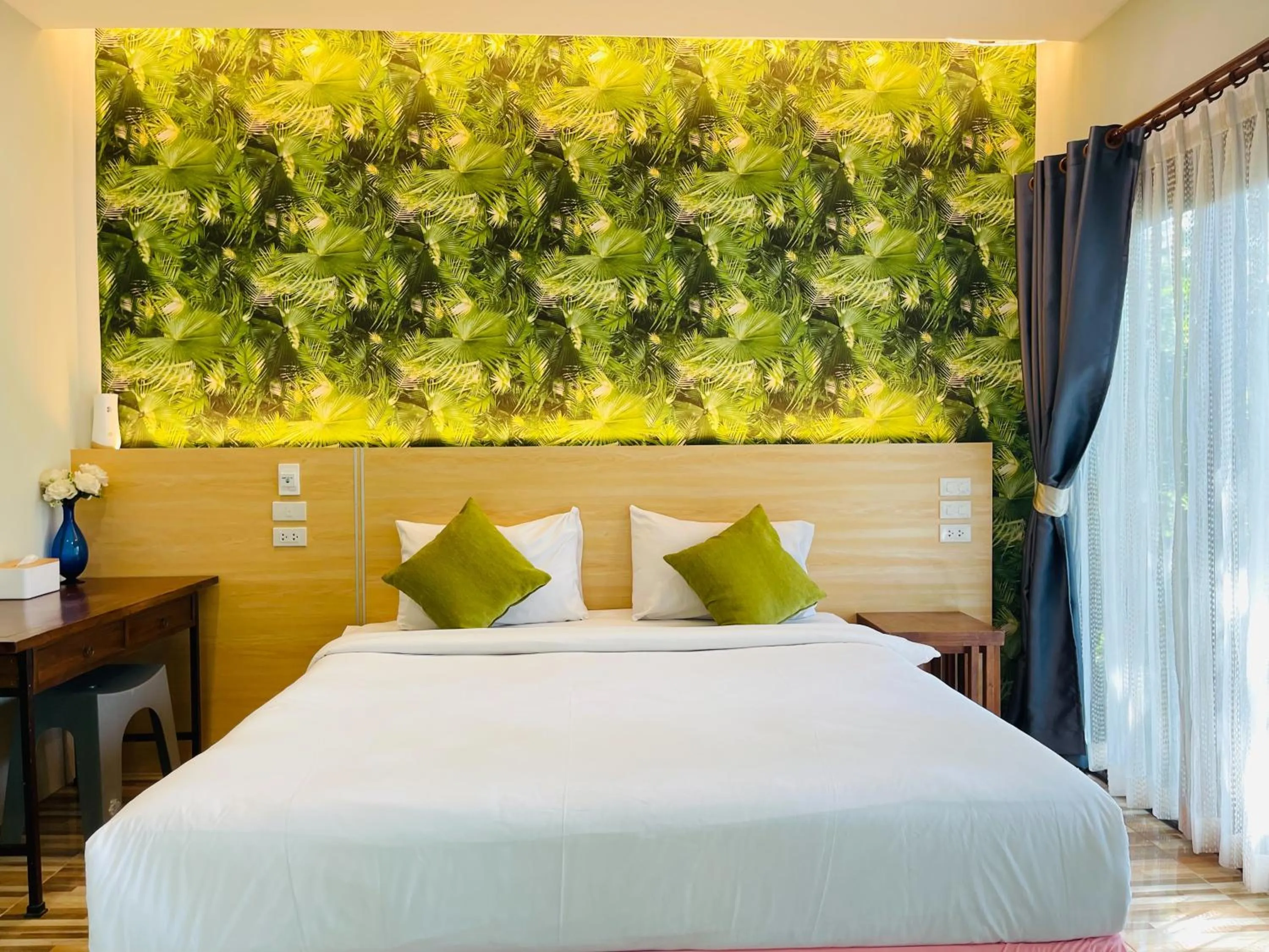 Bed in สงขลาคีรี รีสอร์ท SongkhlaKeeree Resort