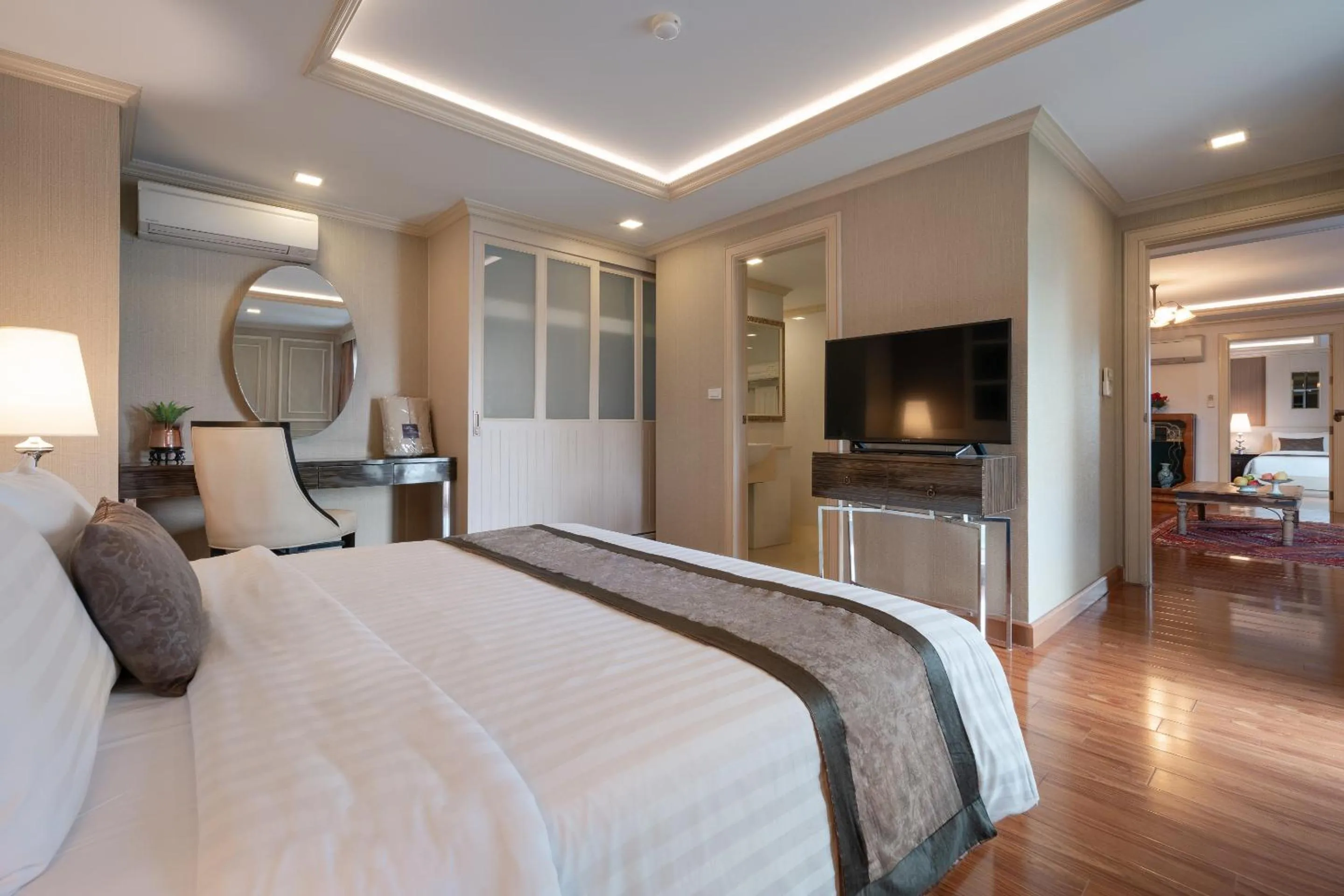 Bed in Aspira Hana Executive Suite Thonglor