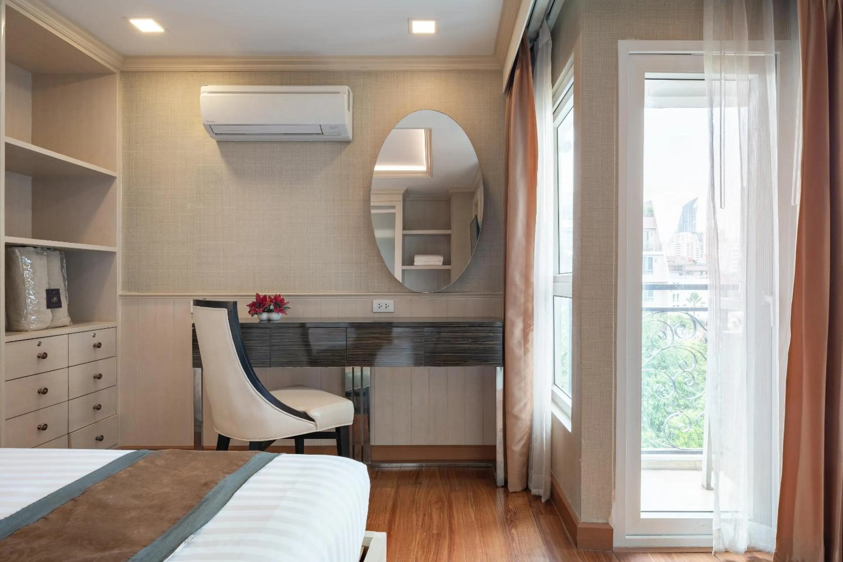 Bed in Aspira Hana Executive Suite Thonglor