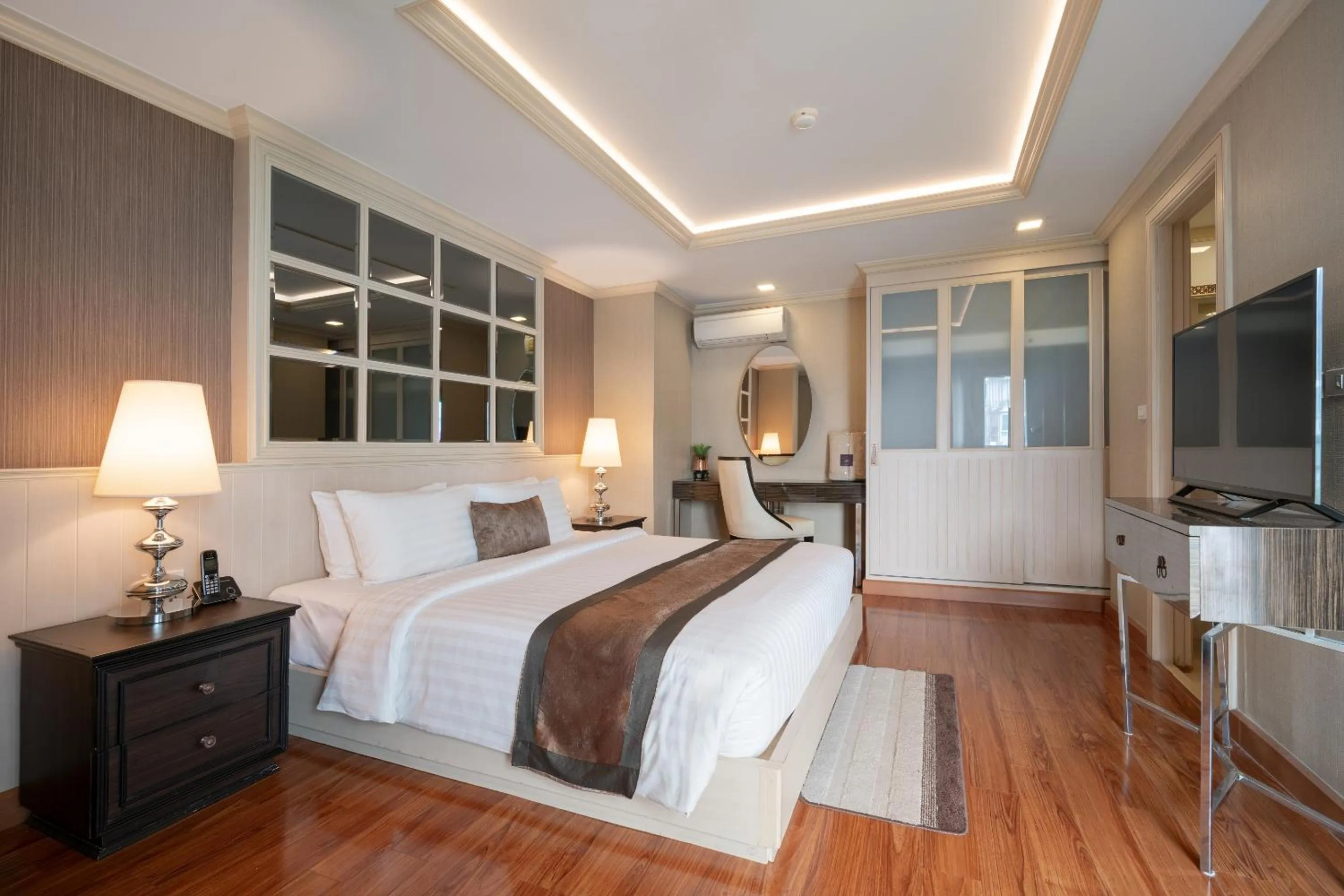 Bed in Aspira Hana Executive Suite Thonglor