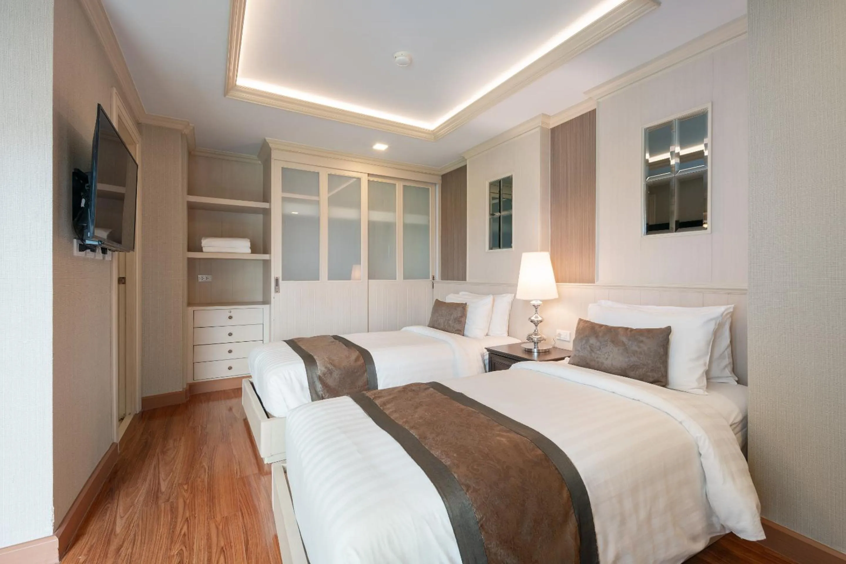 Bed in Aspira Hana Executive Suite Thonglor