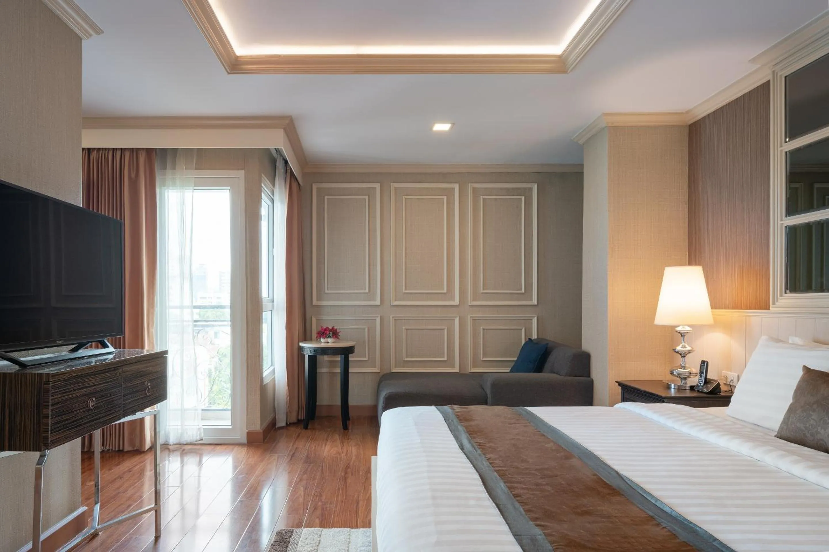 Bed in Aspira Hana Executive Suite Thonglor