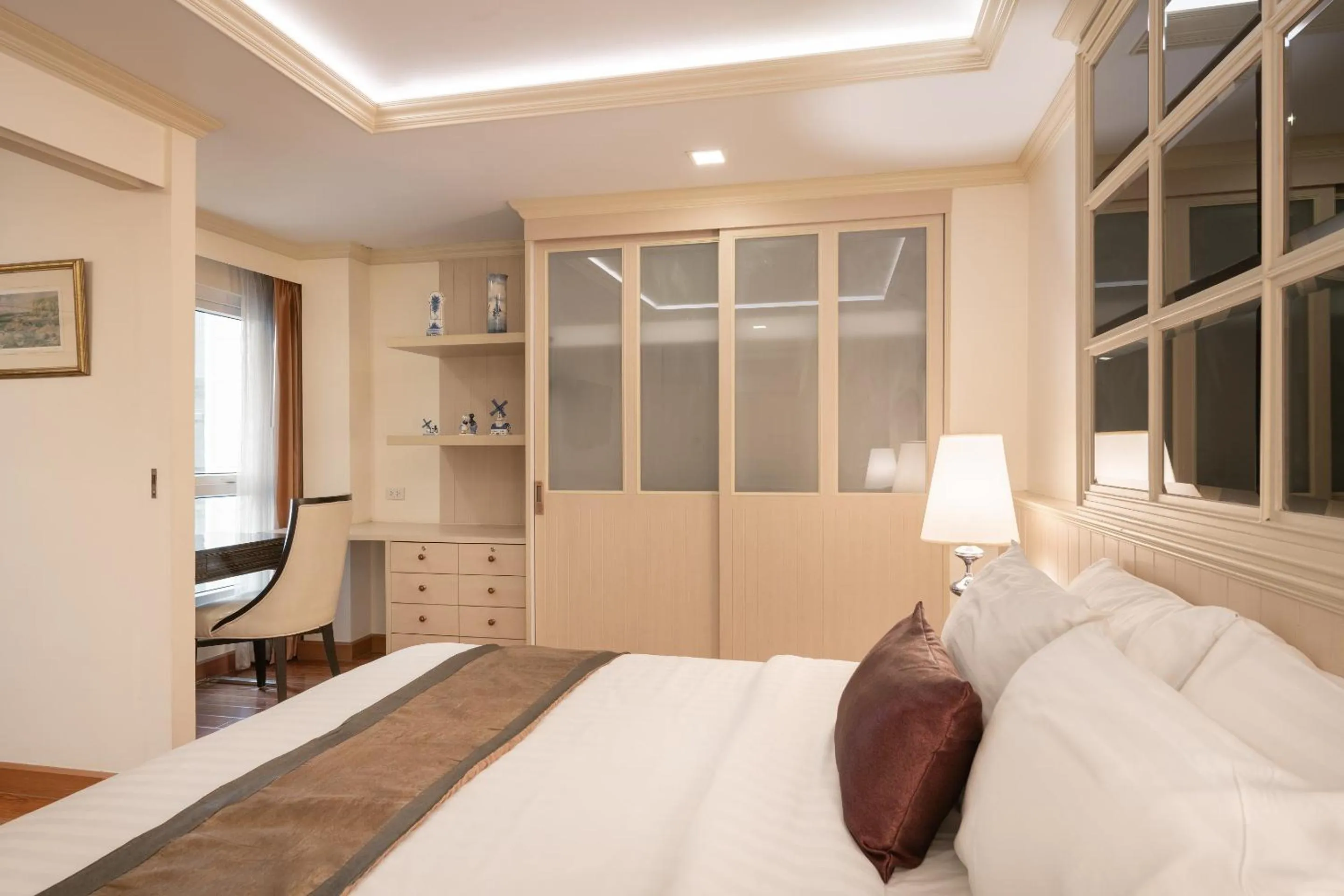 Bed in Aspira Hana Executive Suite Thonglor
