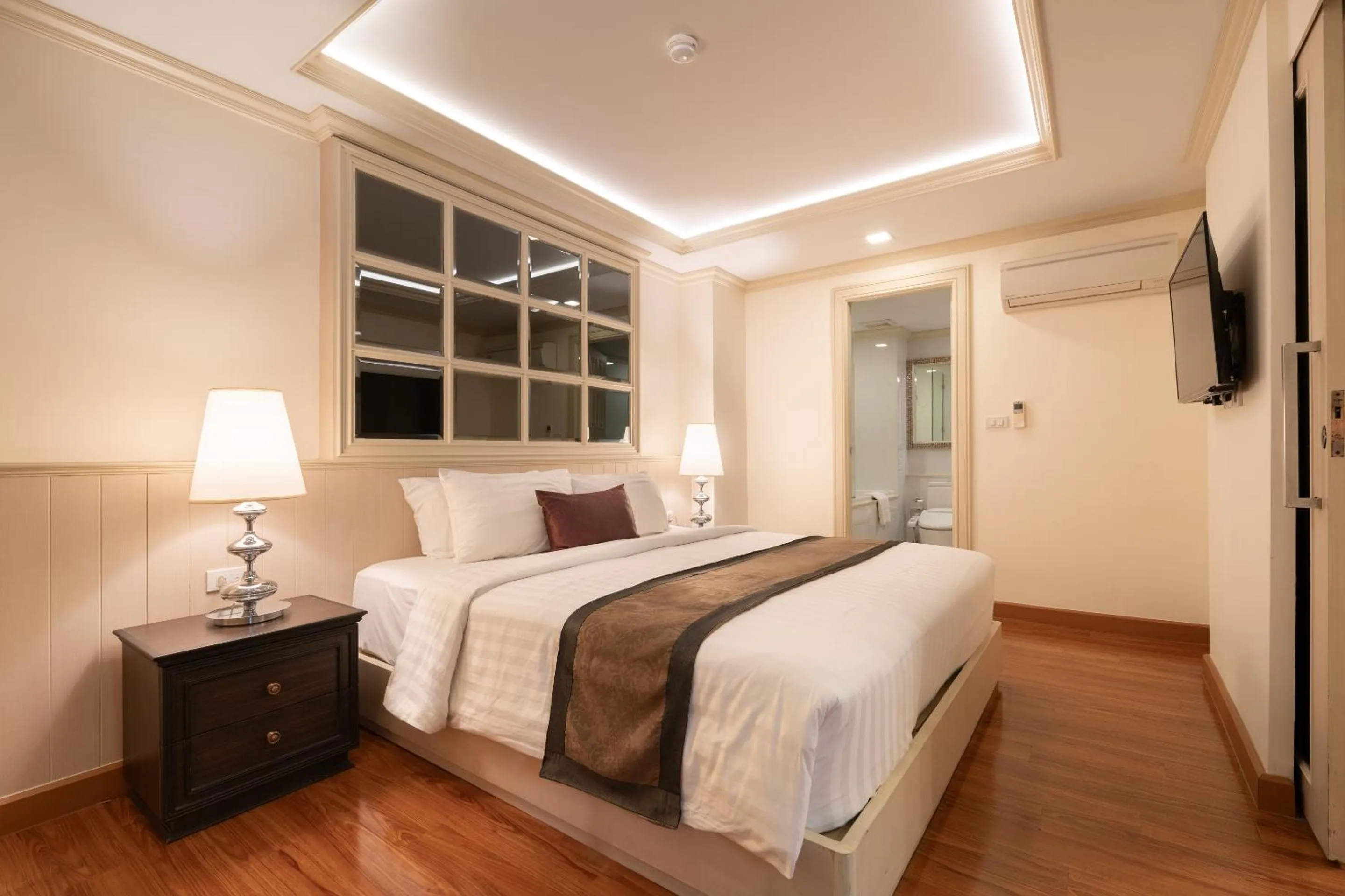 Bed in Aspira Hana Executive Suite Thonglor