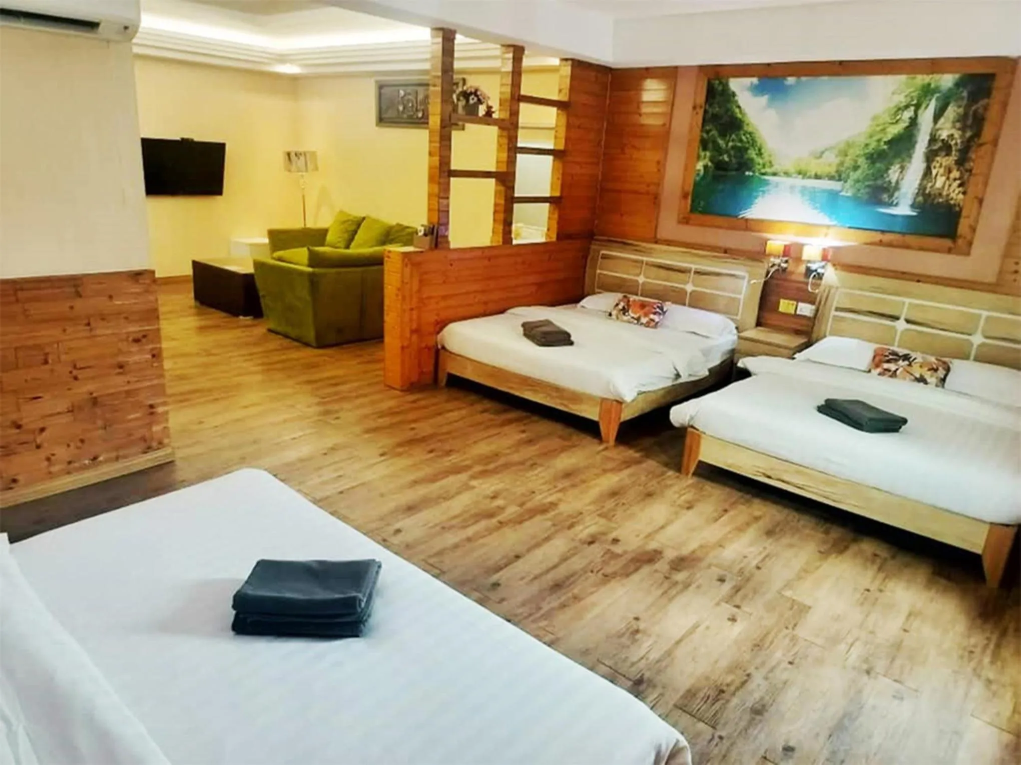 View (from property/room), Bed in Hotel Balik Pulau