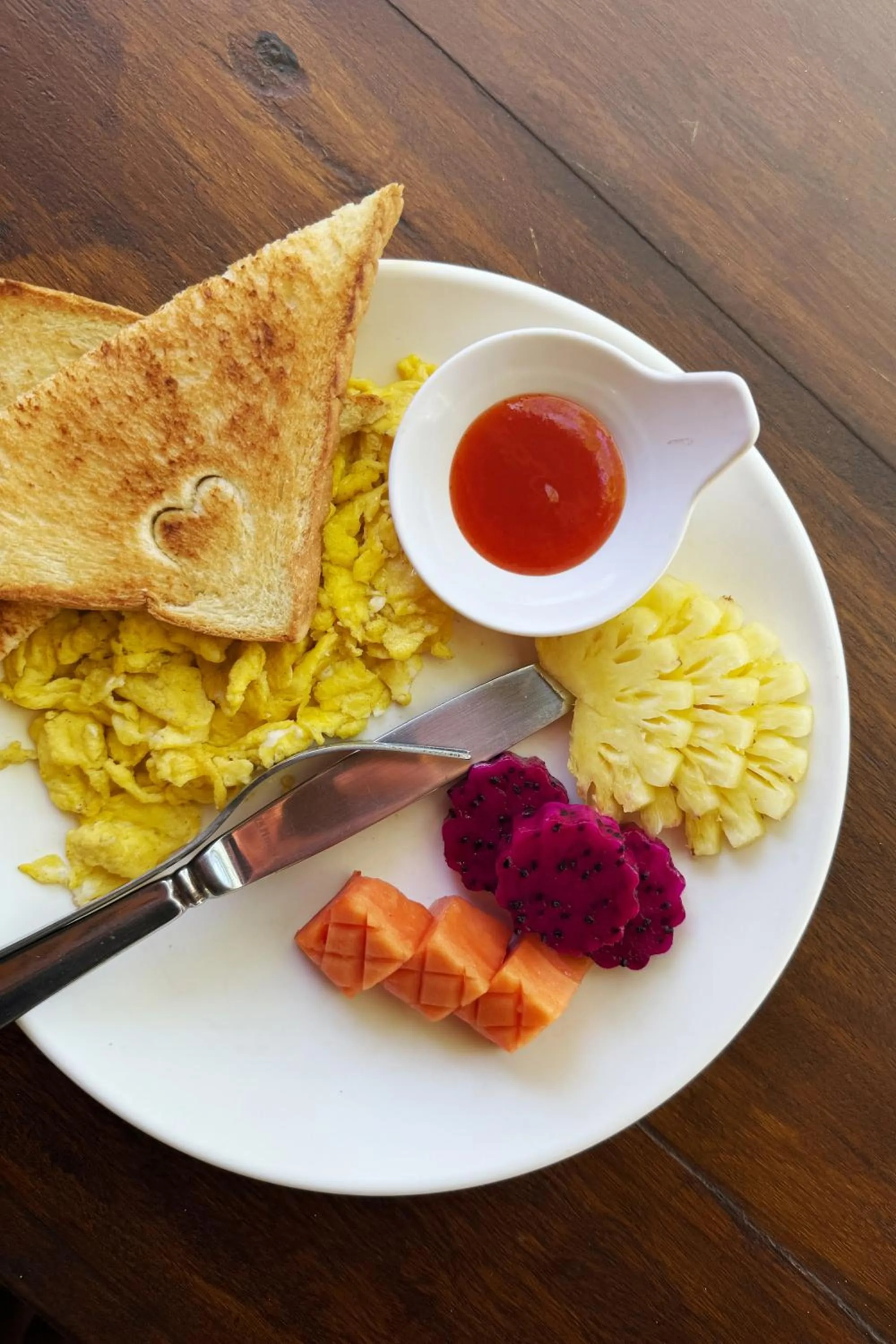 Breakfast in Florine's Garden