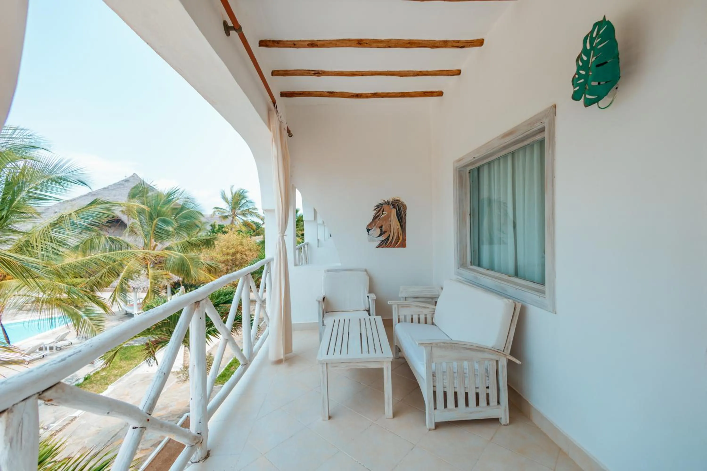Balcony/Terrace in Twiga Beach Resort