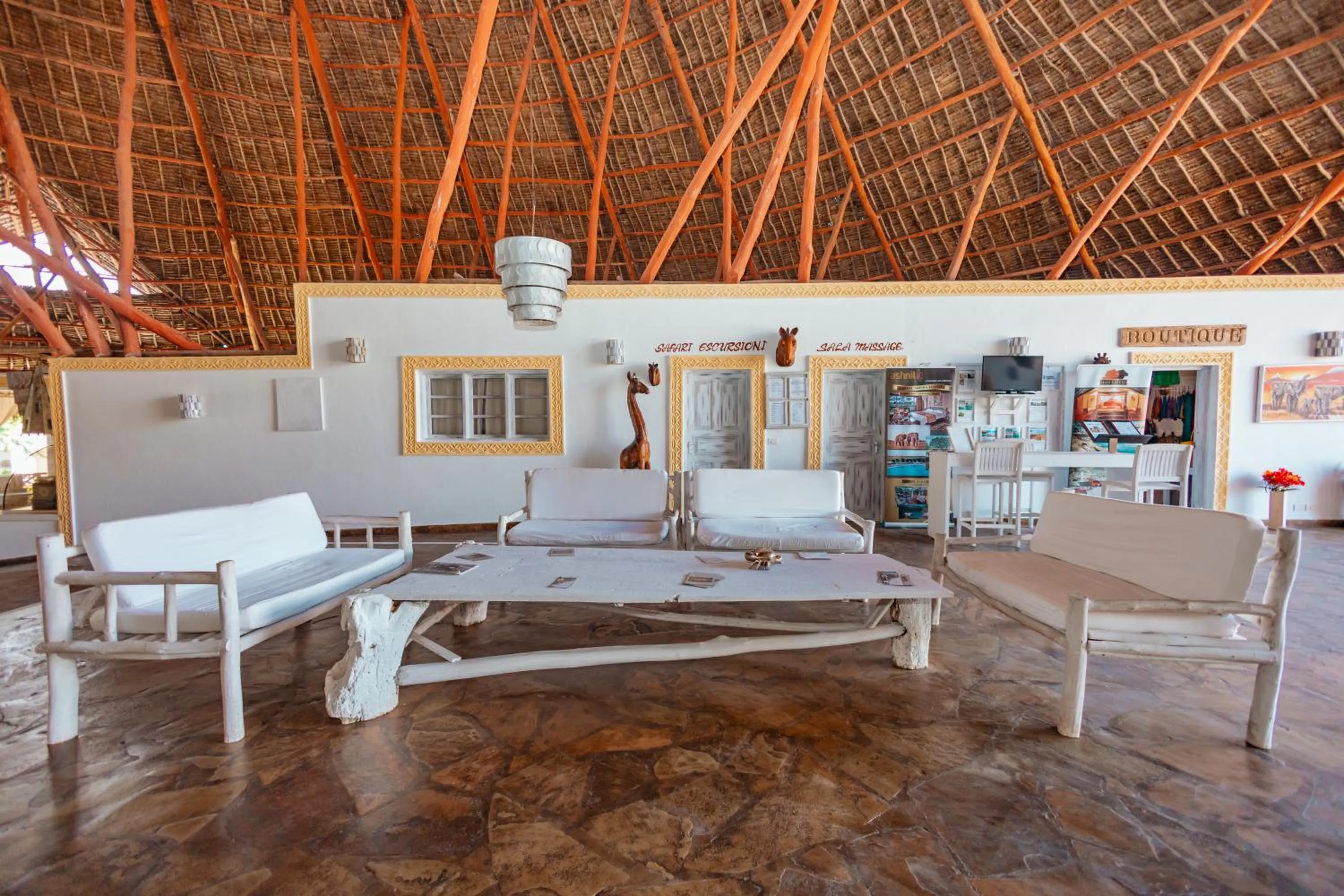 Living room in Twiga Beach Resort