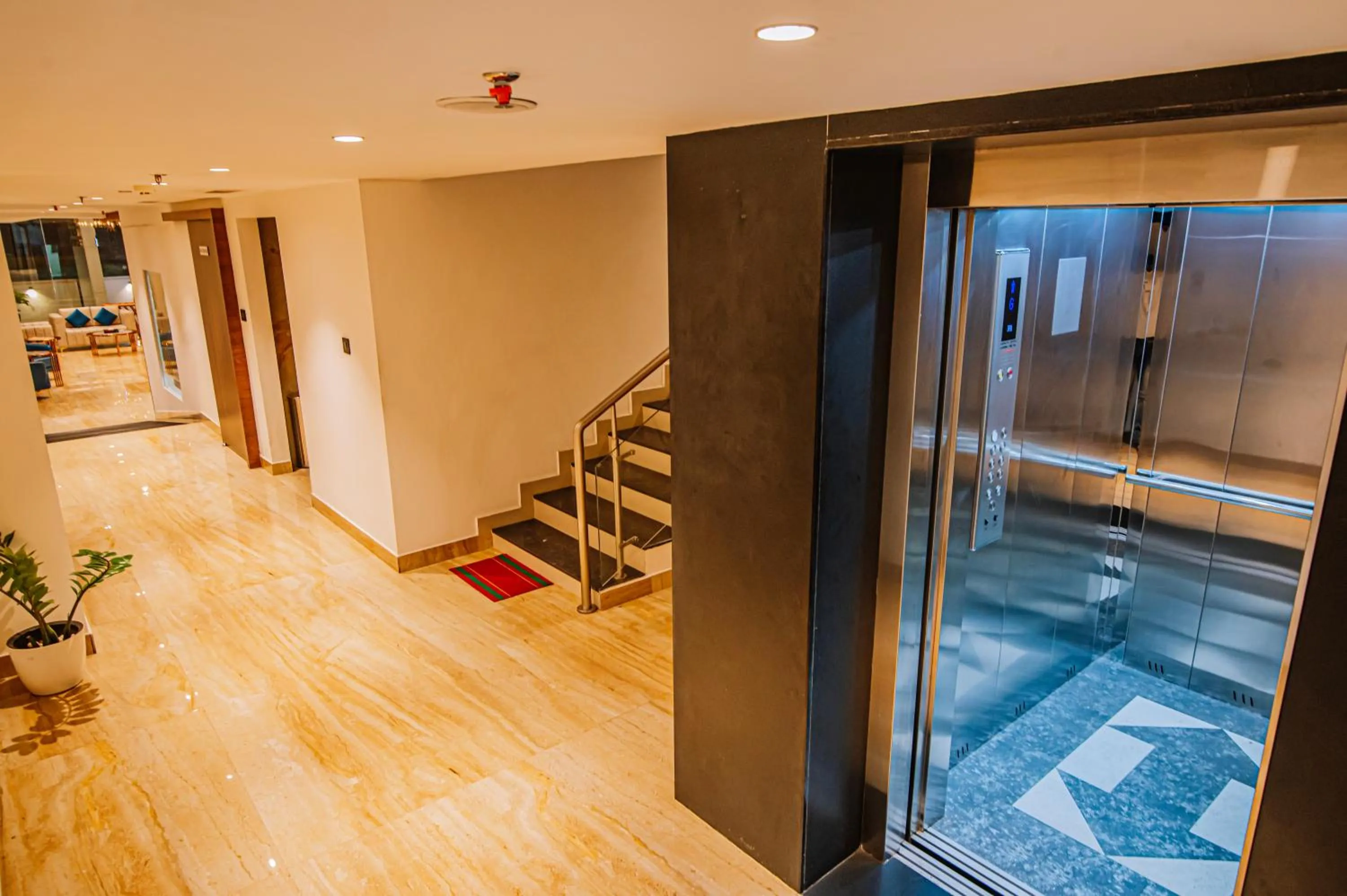 Facility for disabled guests in Hotel Seven Lights