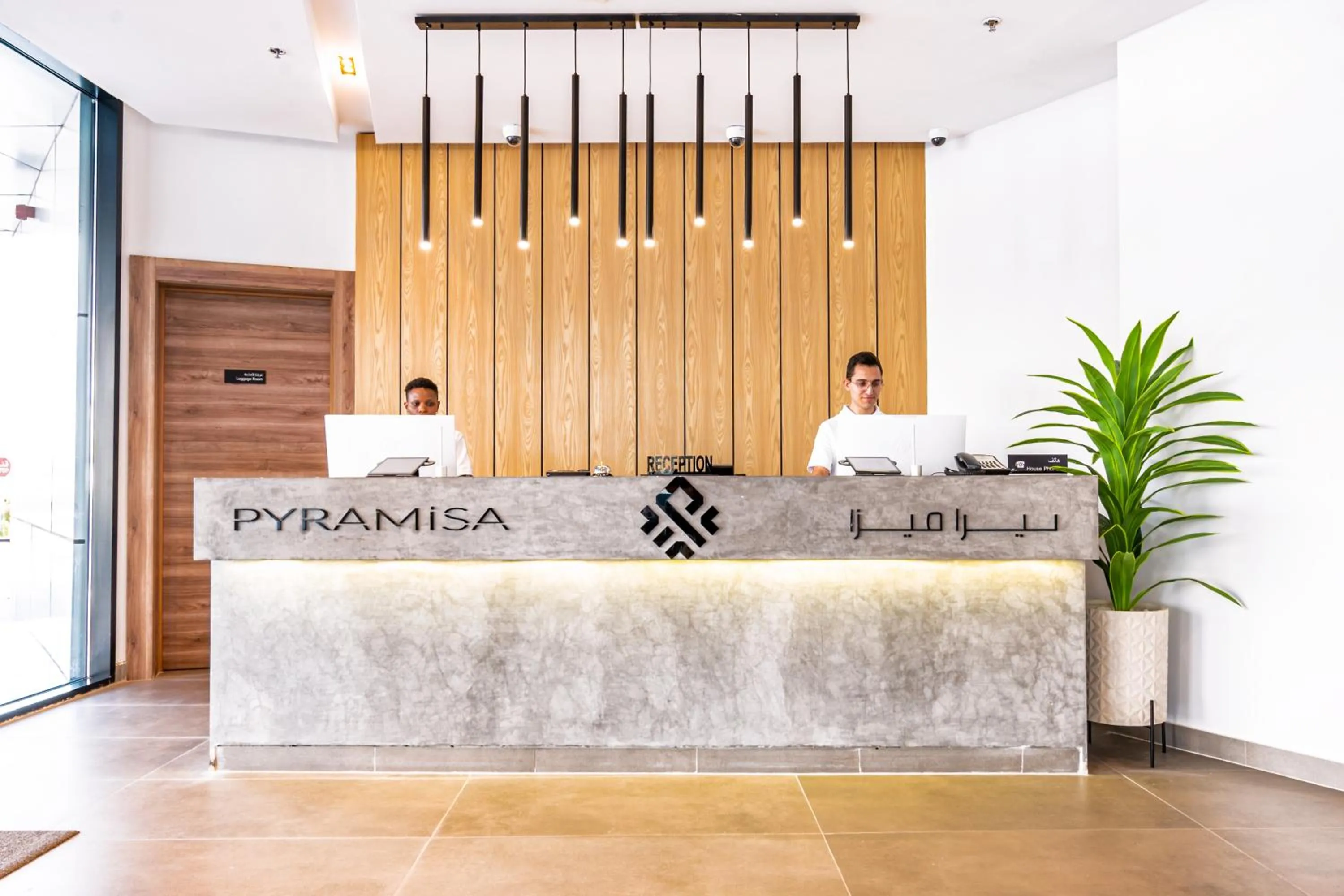 Property logo or sign in Pyramisa Hotel Apartments