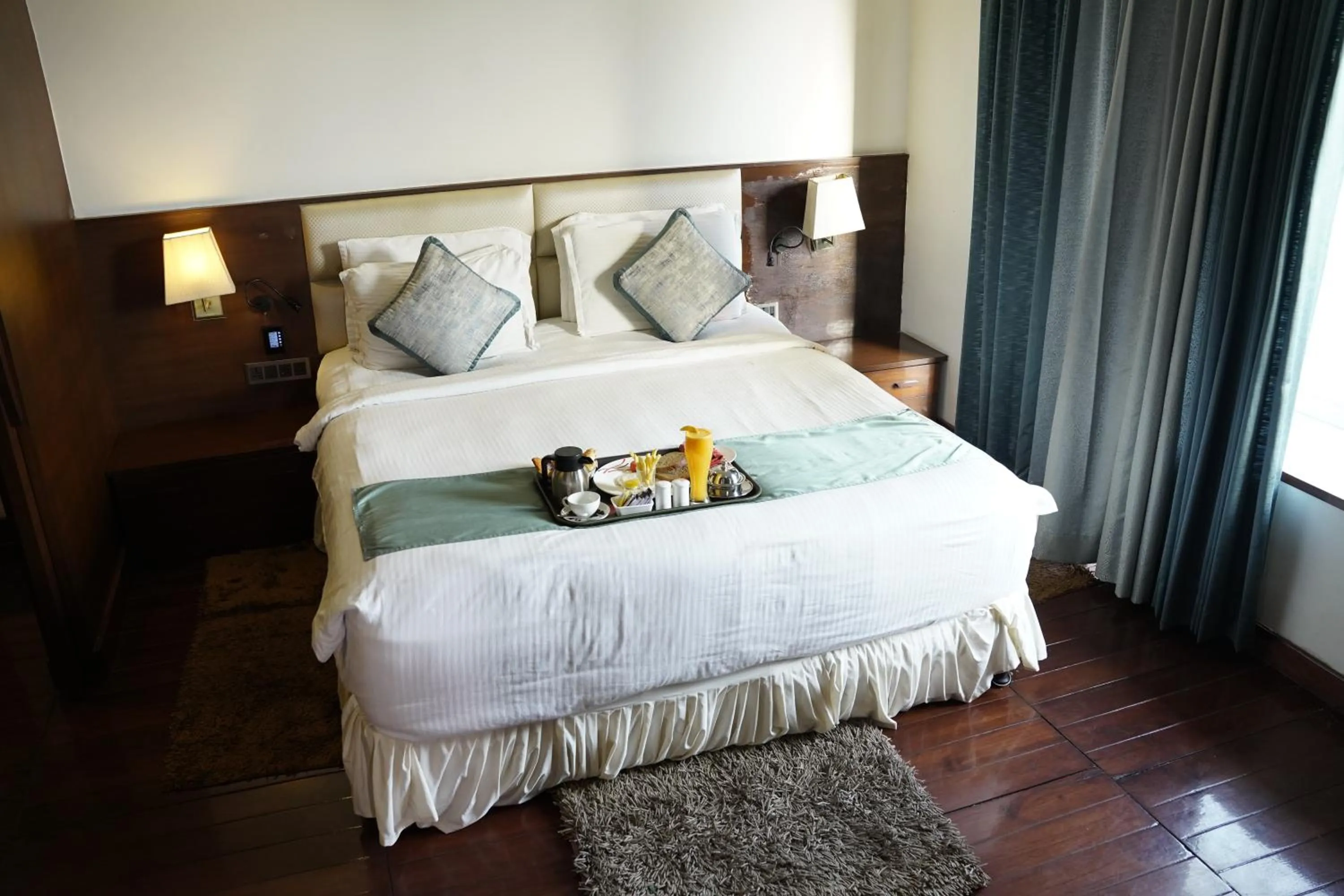 Bed in The Alcor Hotel