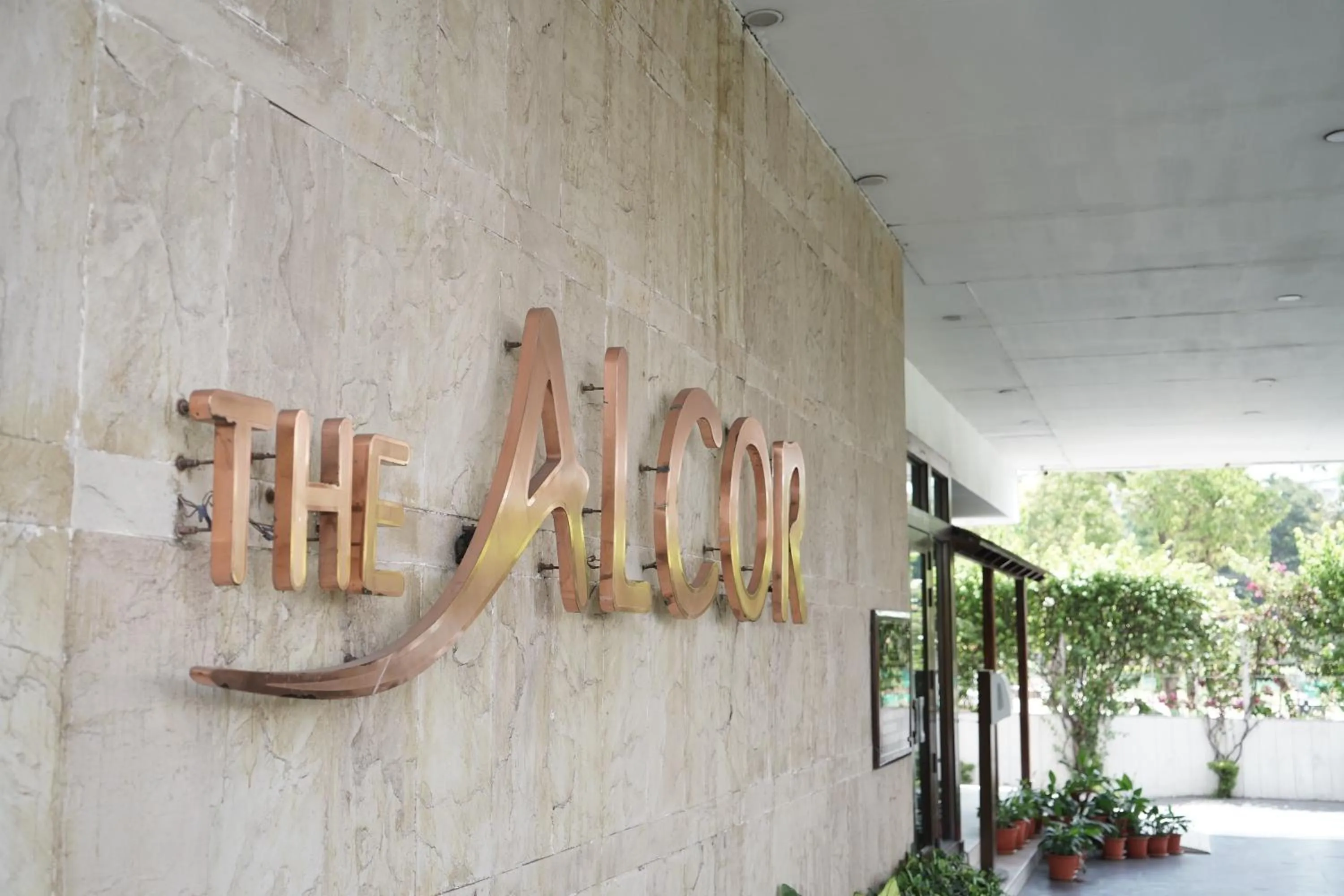 Facade/entrance in The Alcor Hotel