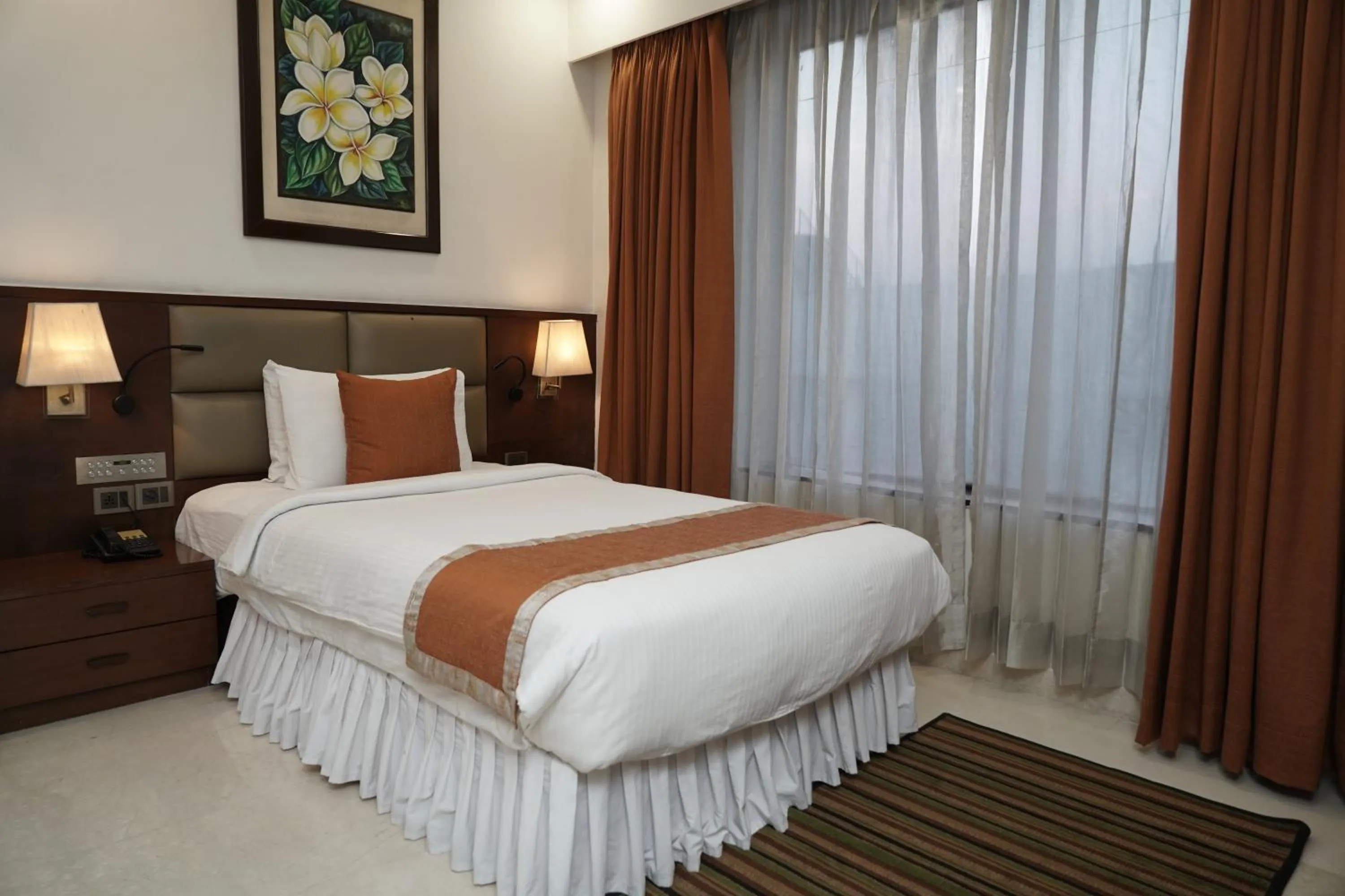 Bed in The Alcor Hotel