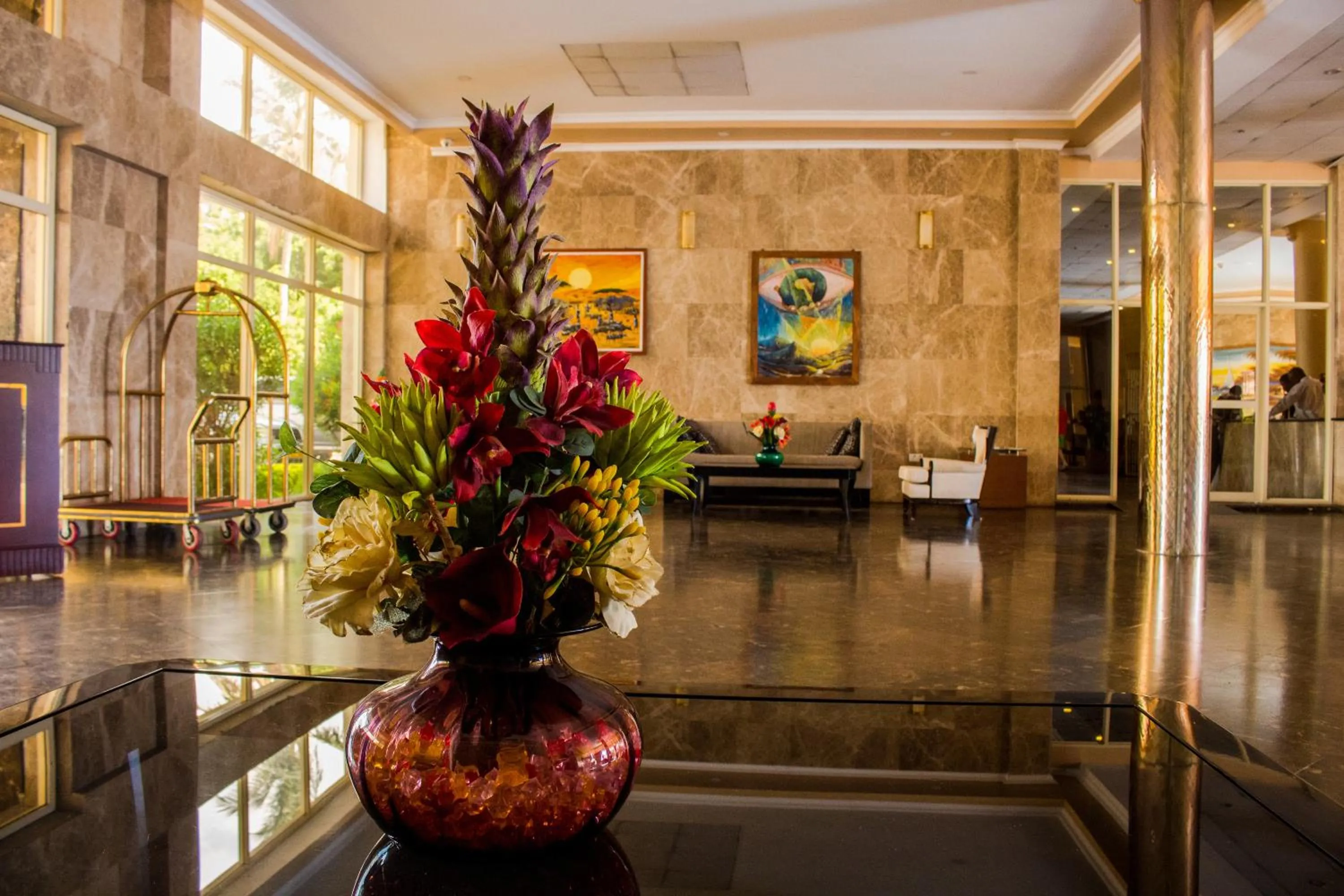 Lobby or reception in Landmark Mbezi Beach Resort