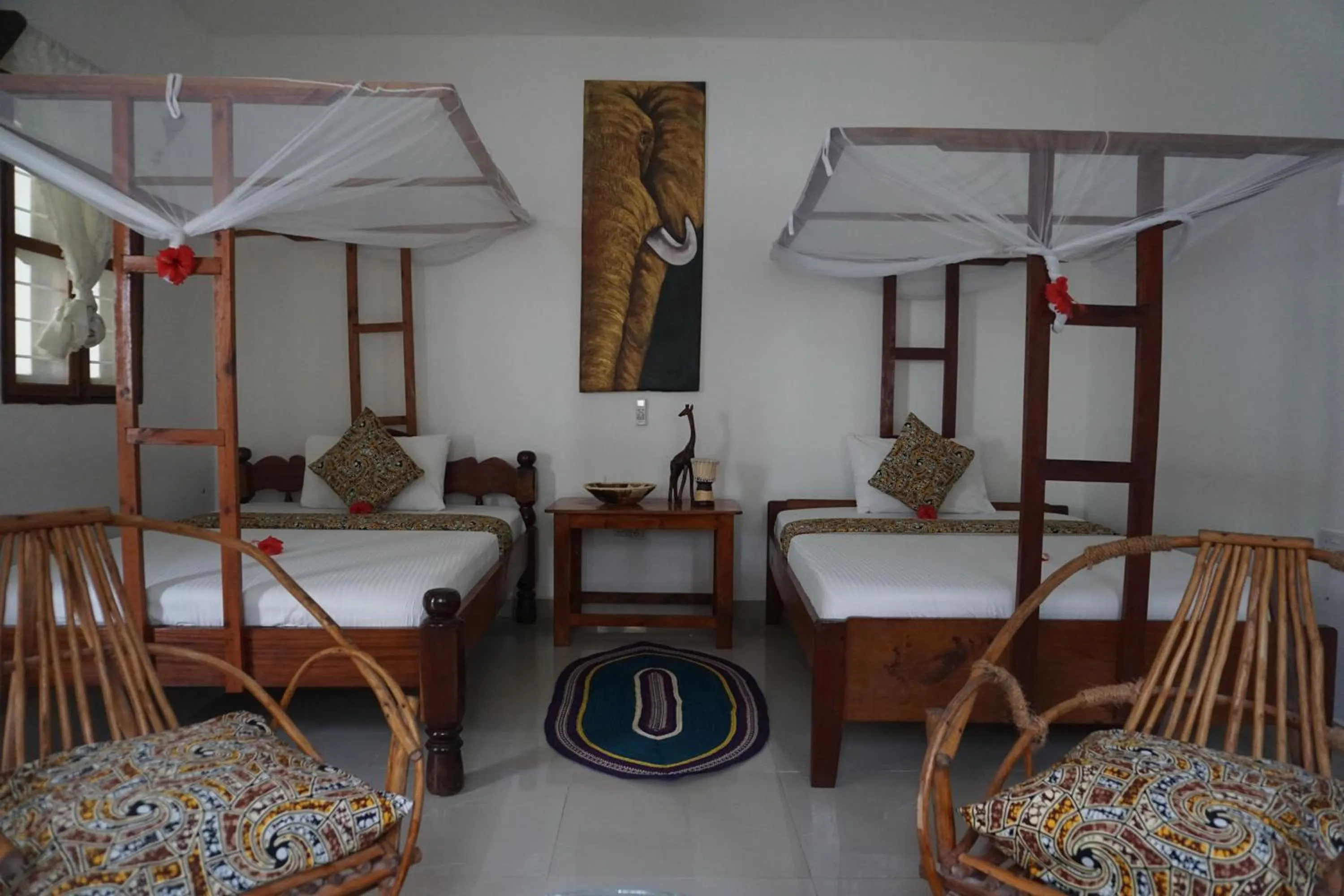 Bed in Cocolala Beach House