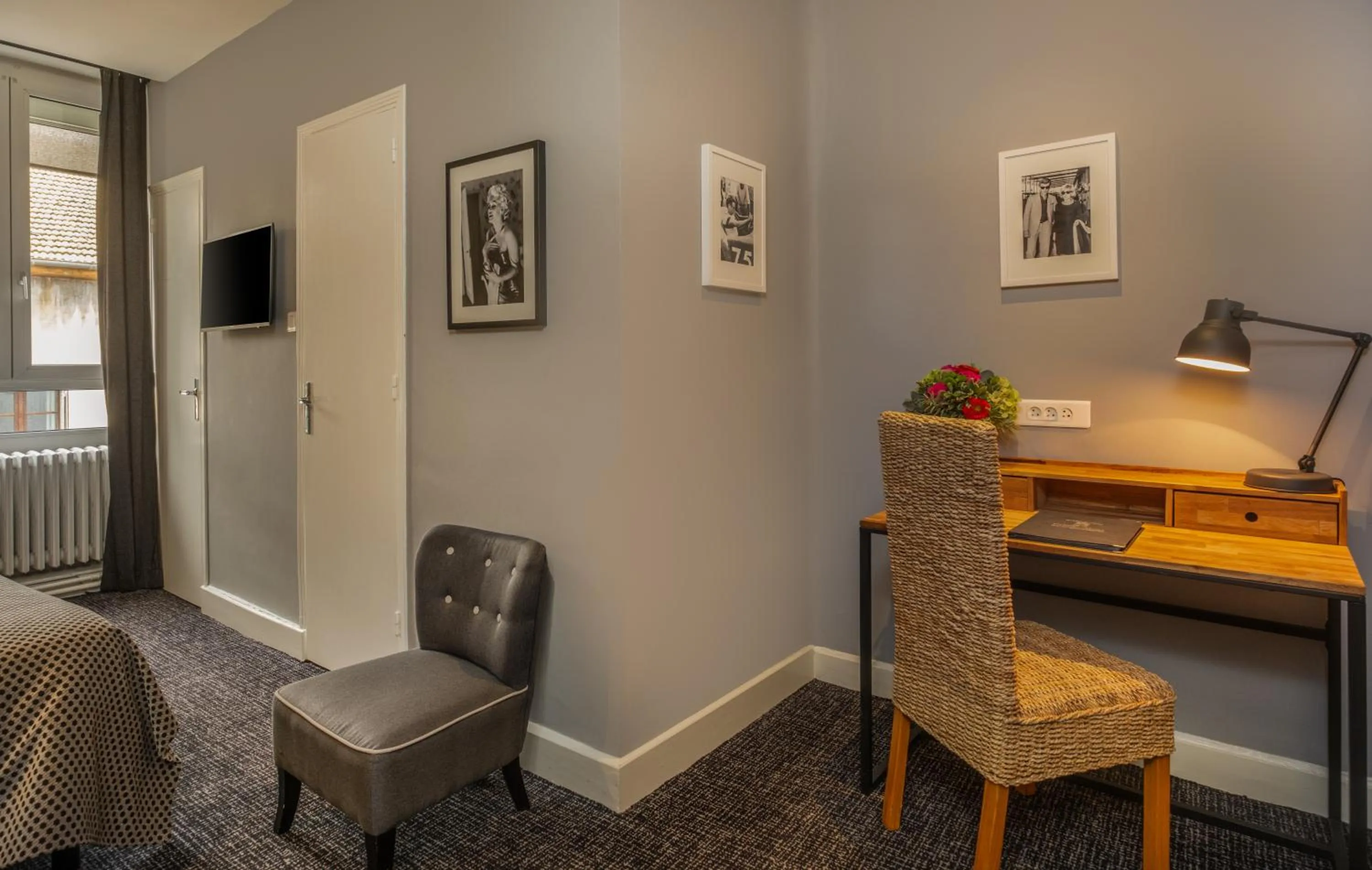 Seating area in Nouvel Hôtel & Appartements