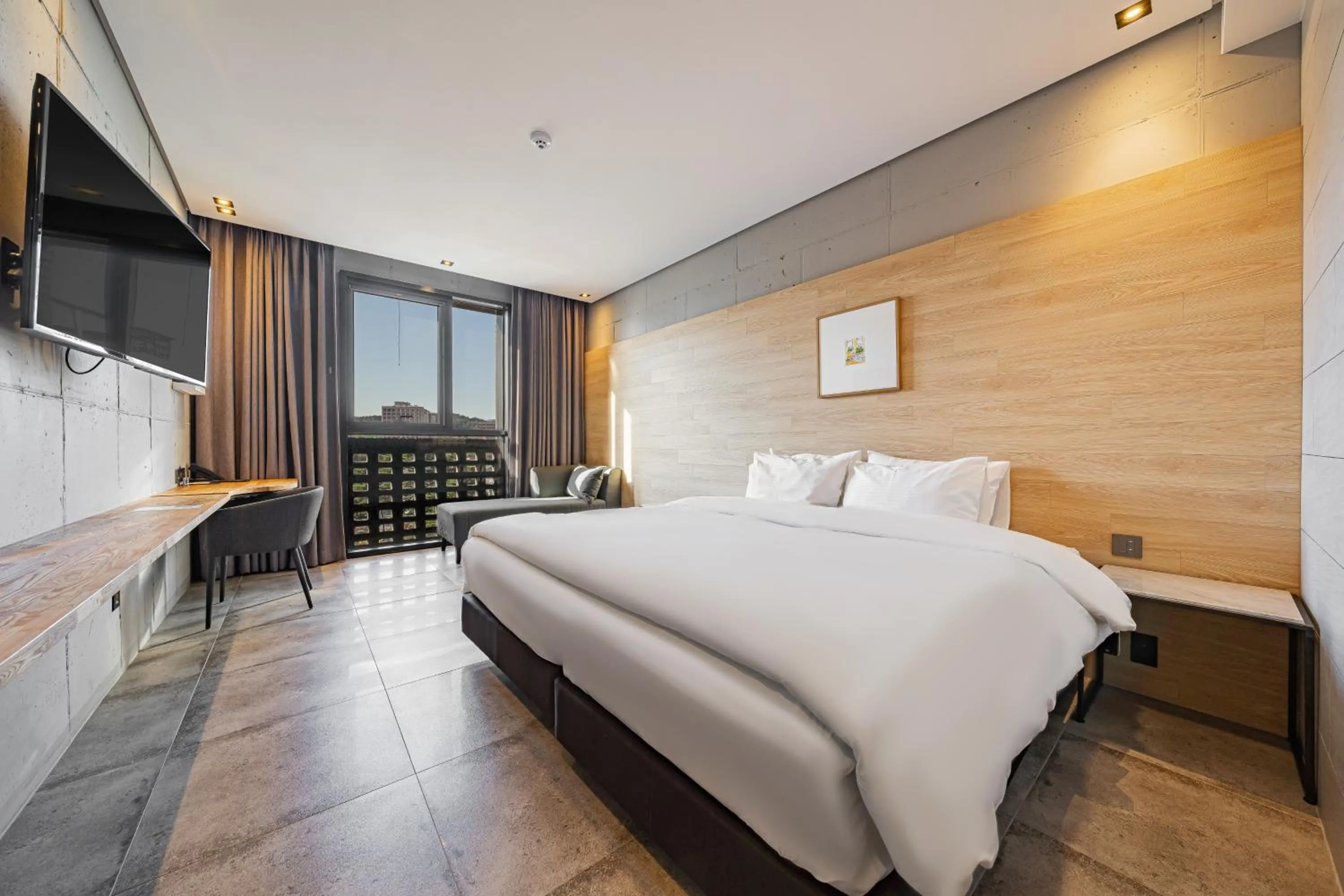 Decorative detail, Bed in The Hong C Hotel