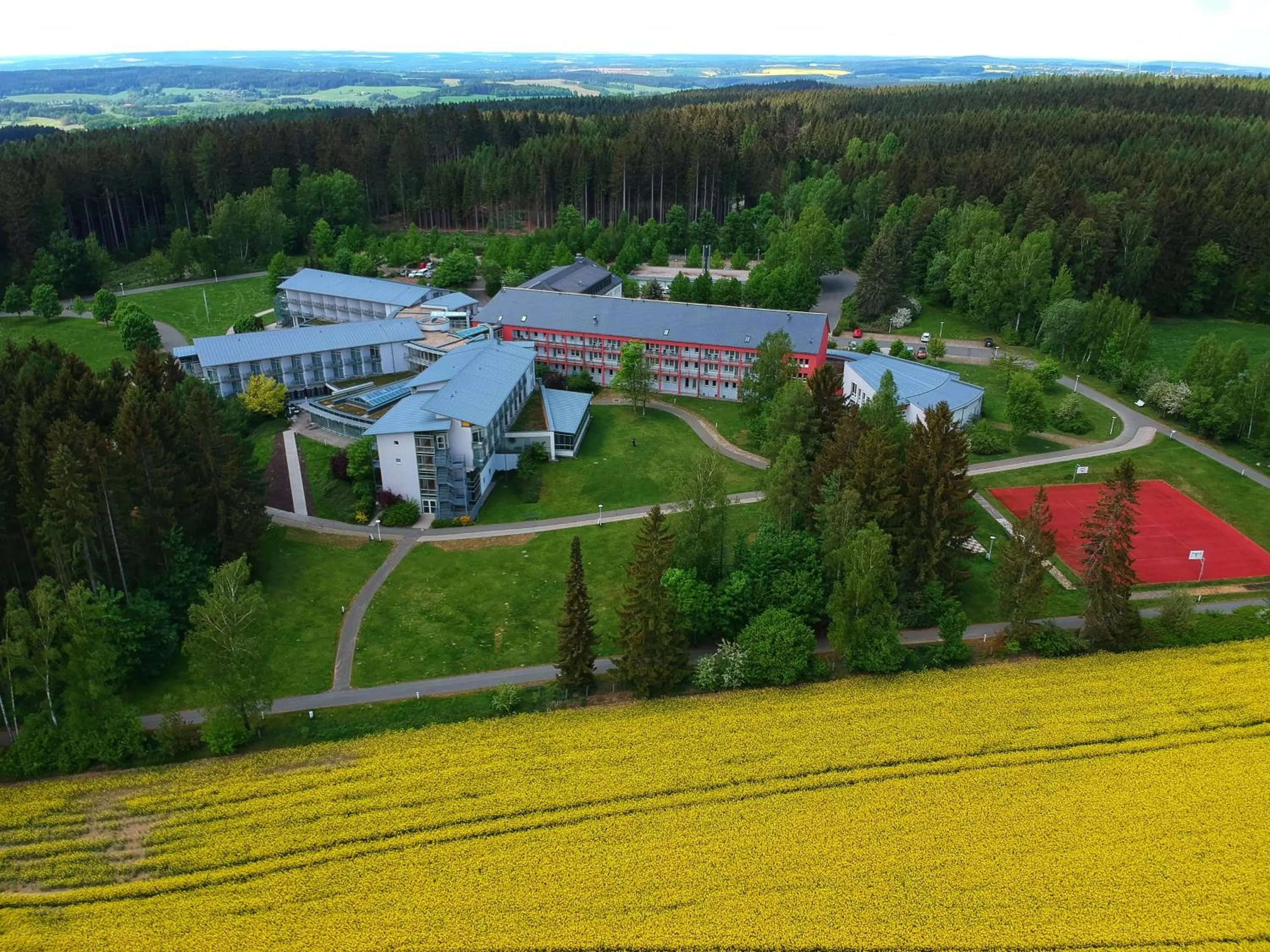 Natural landscape in Green Night Hotel