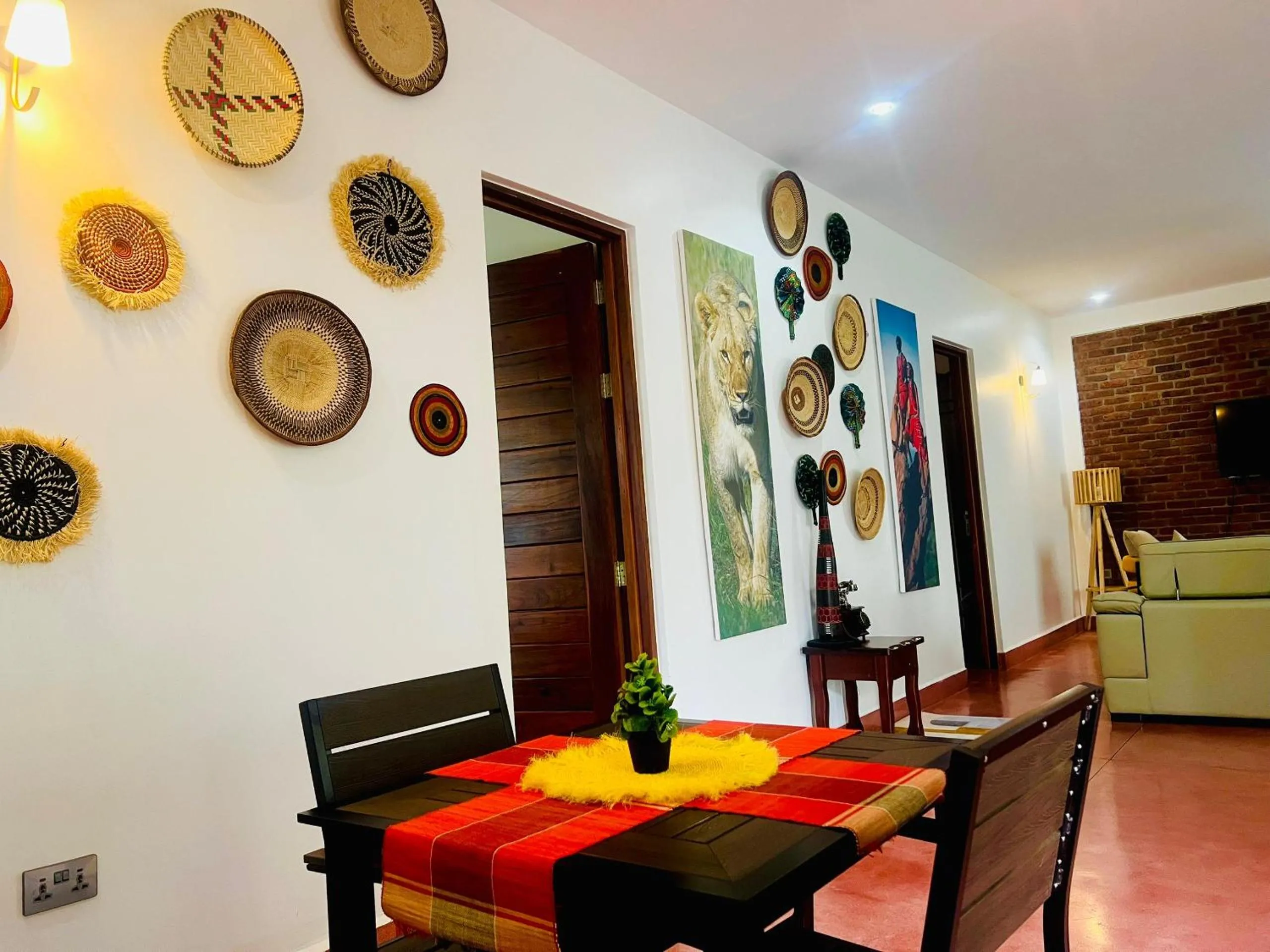 Living room in Kerama Silent Lodge