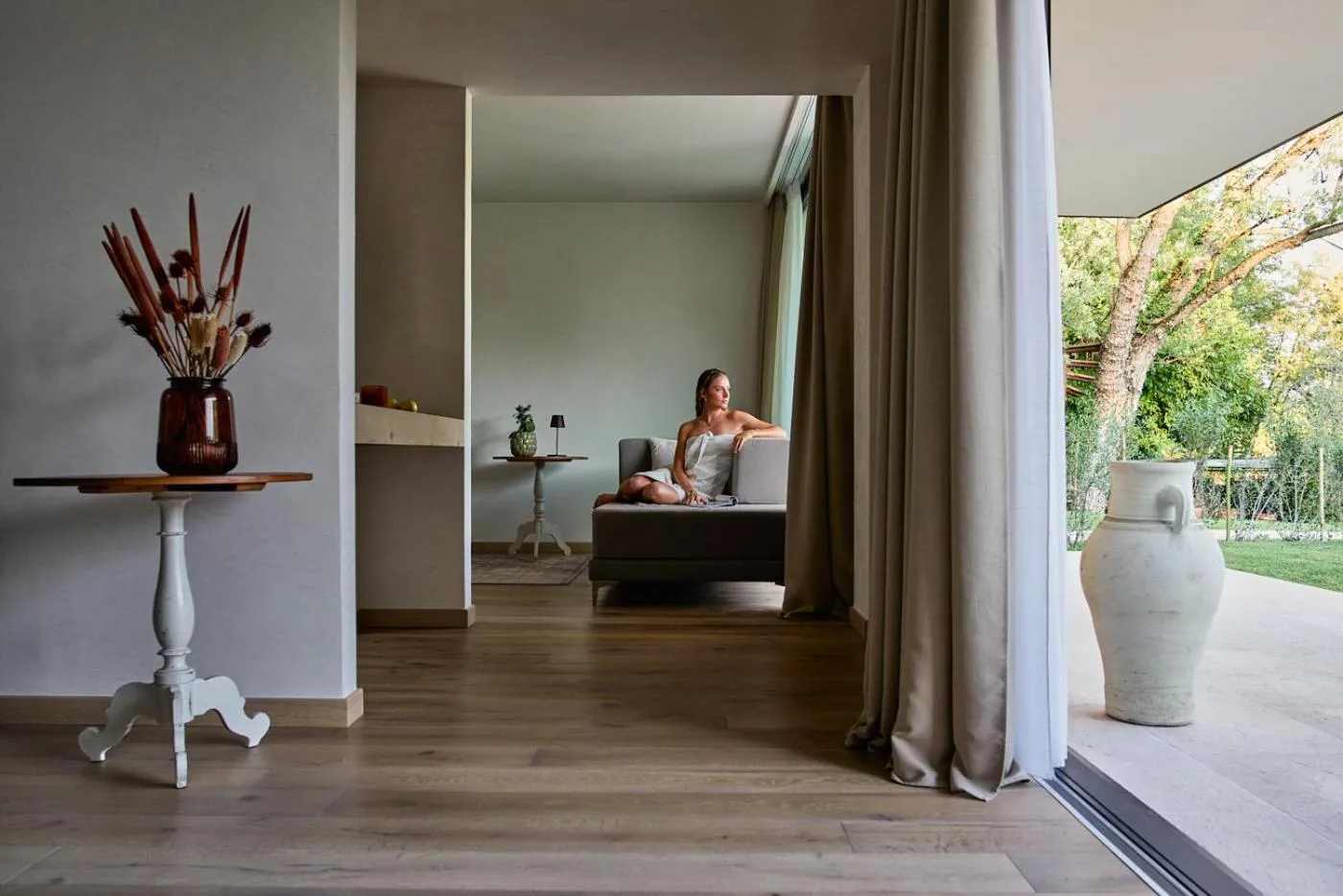 Living room in Relais Rossar Boutique Hotel Garda & Hills