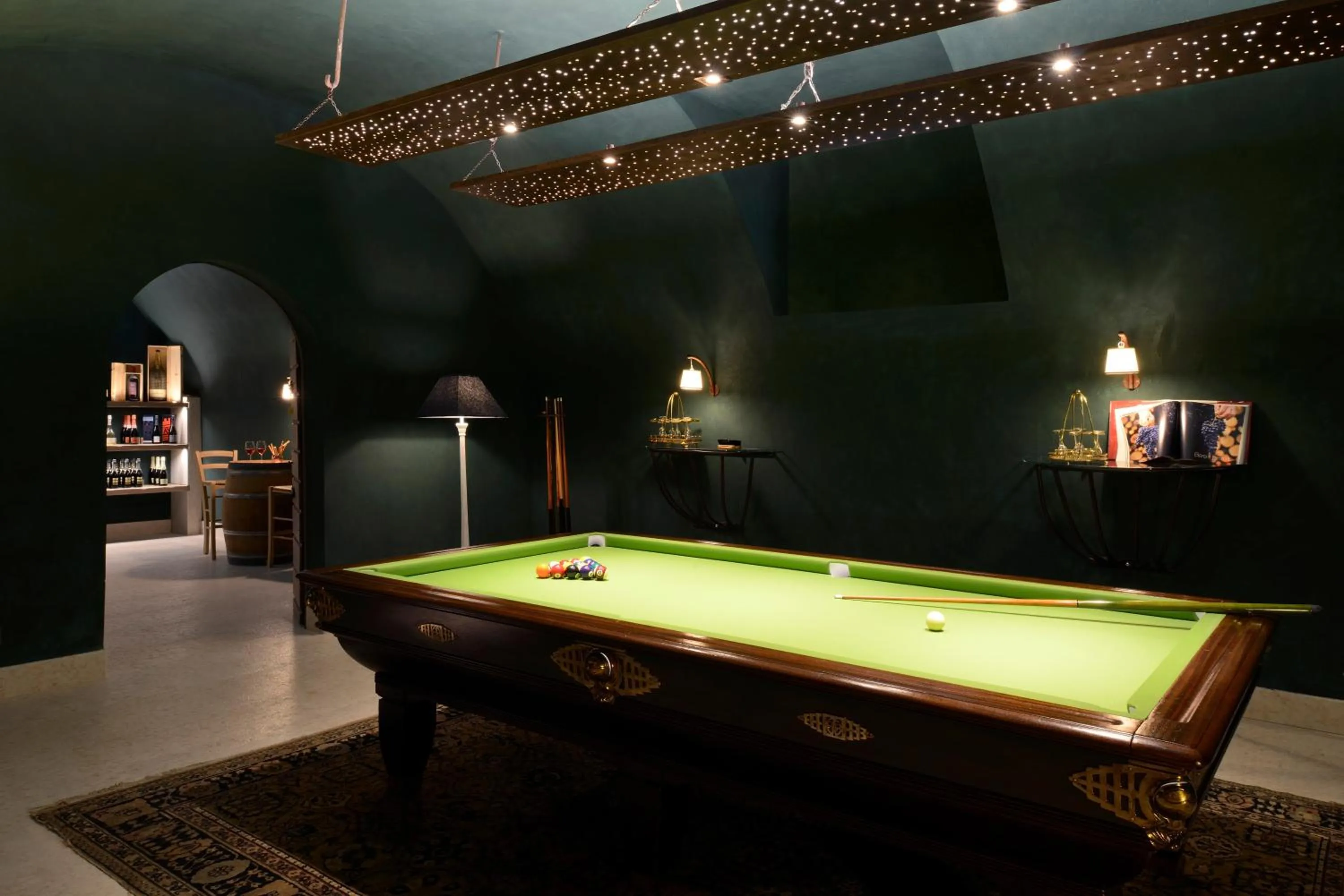 Billiard in Relais Rossar Boutique Hotel Garda & Hills