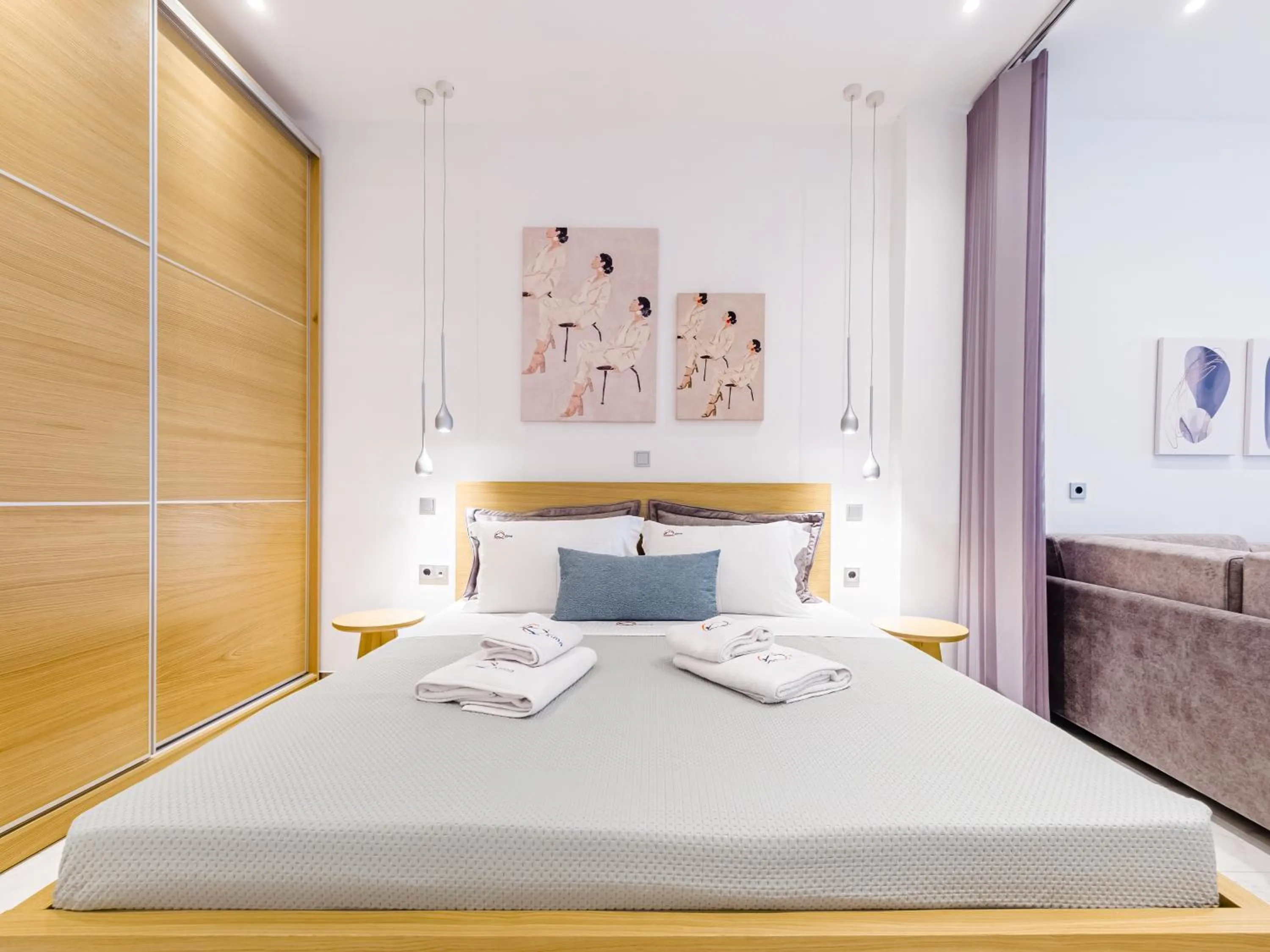 Bed in Kima Premium Apartments