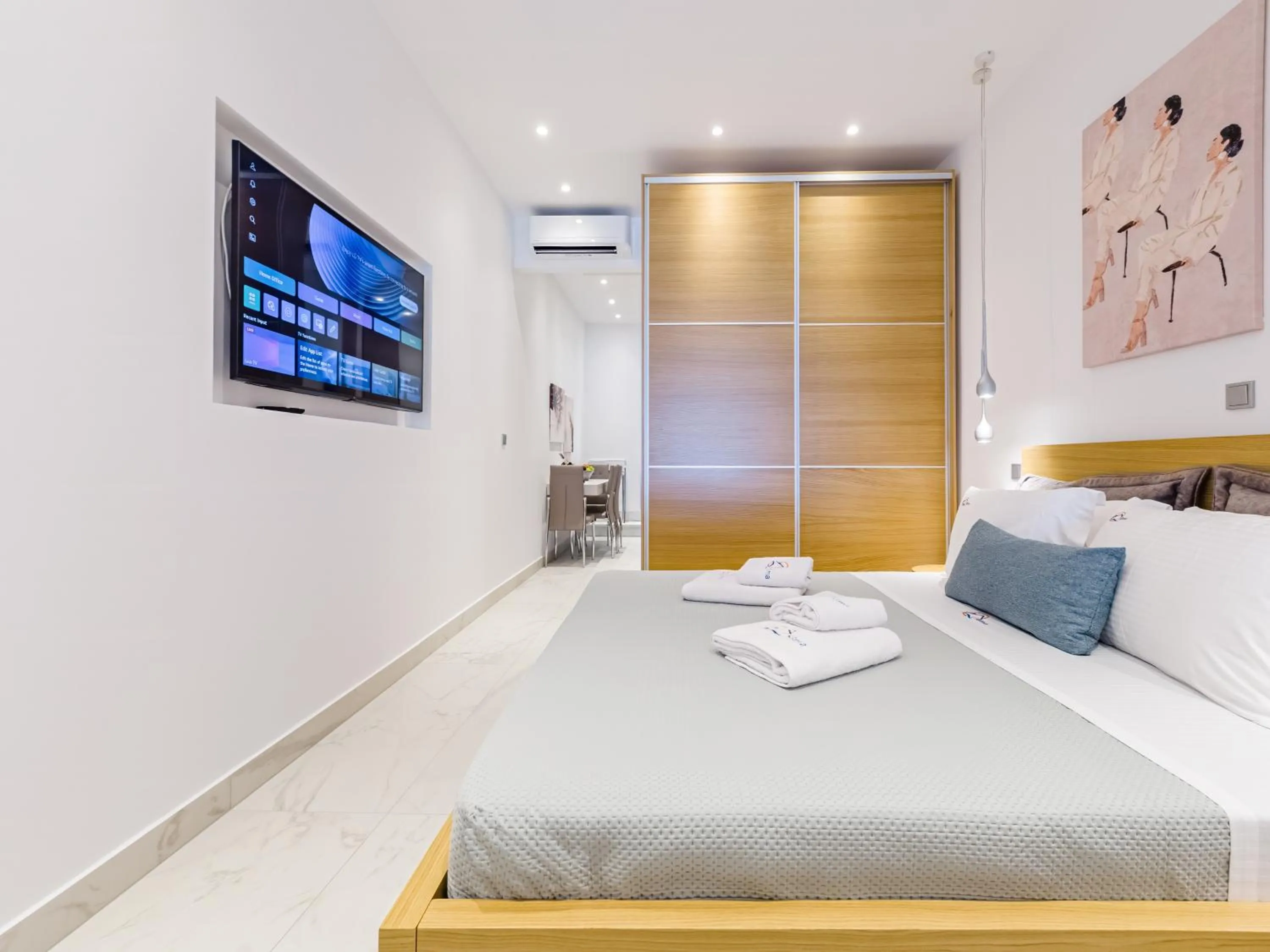 Bed in Kima Premium Apartments