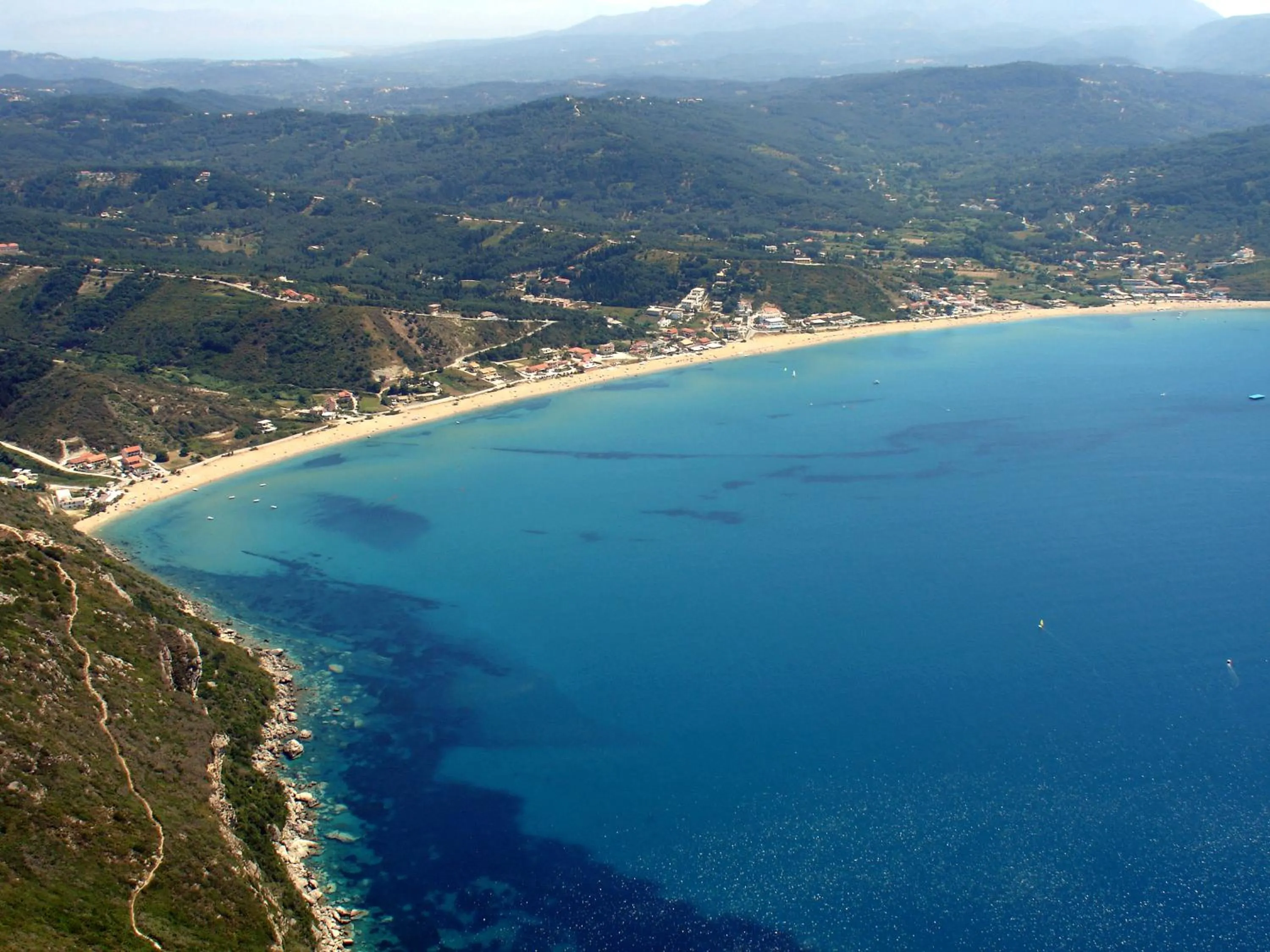 Beach in Vassilis Paradise Garden Aparthotel