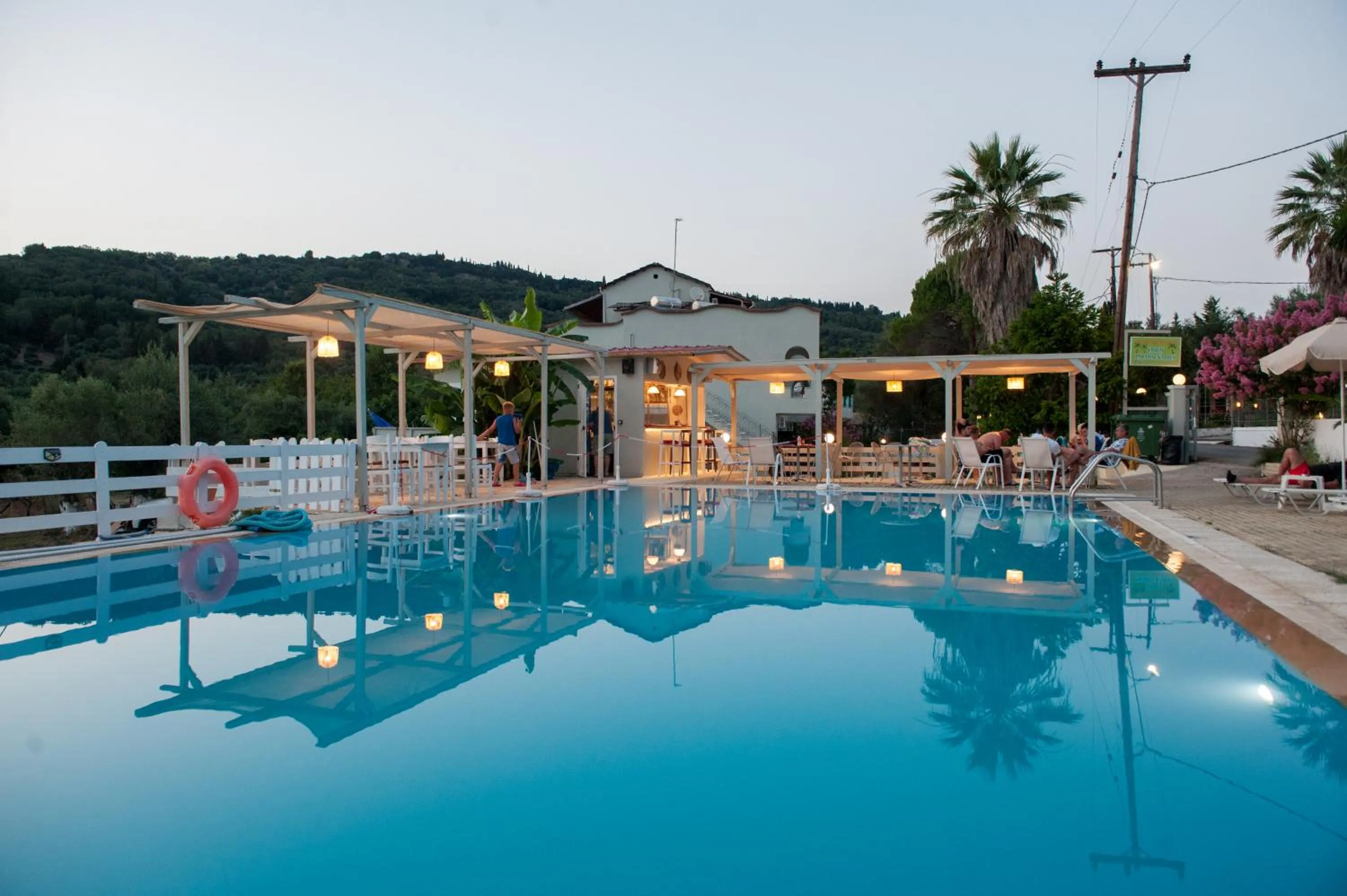 Swimming pool in Vassilis Paradise Garden Aparthotel