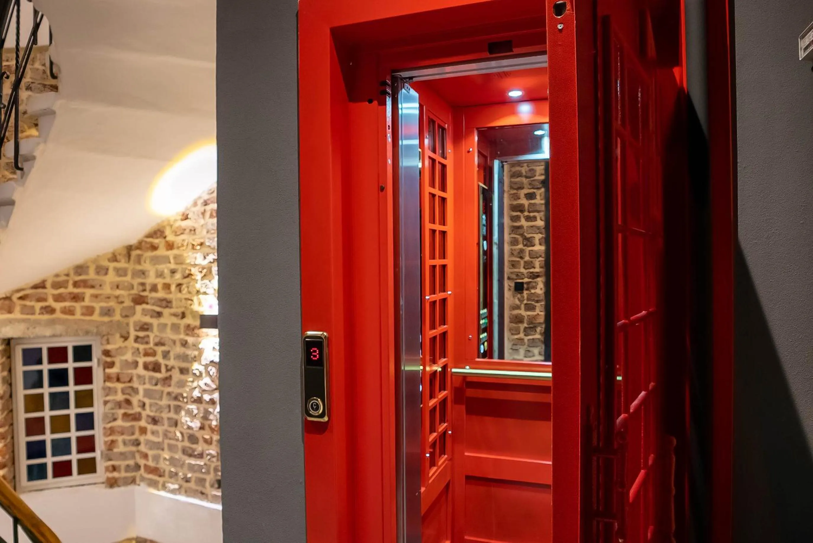 Decorative detail in Alness Residence