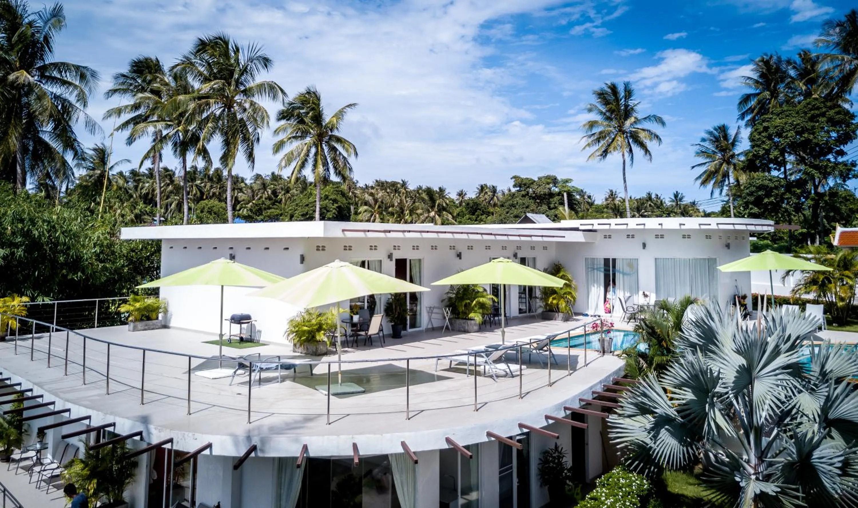 Bird's eye view in The Inspiration Residence