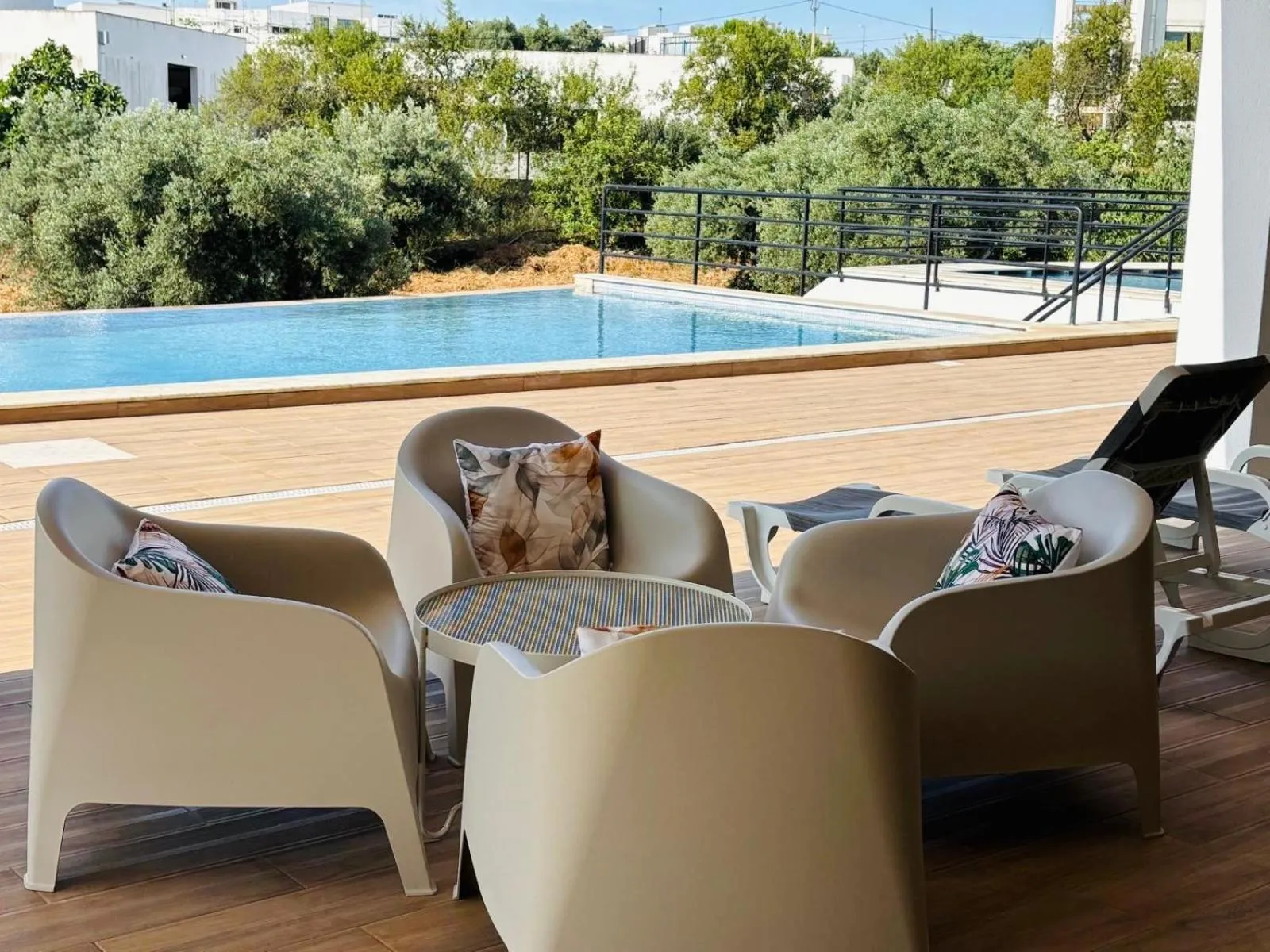 Pool view in Hotel Don Rodrigues