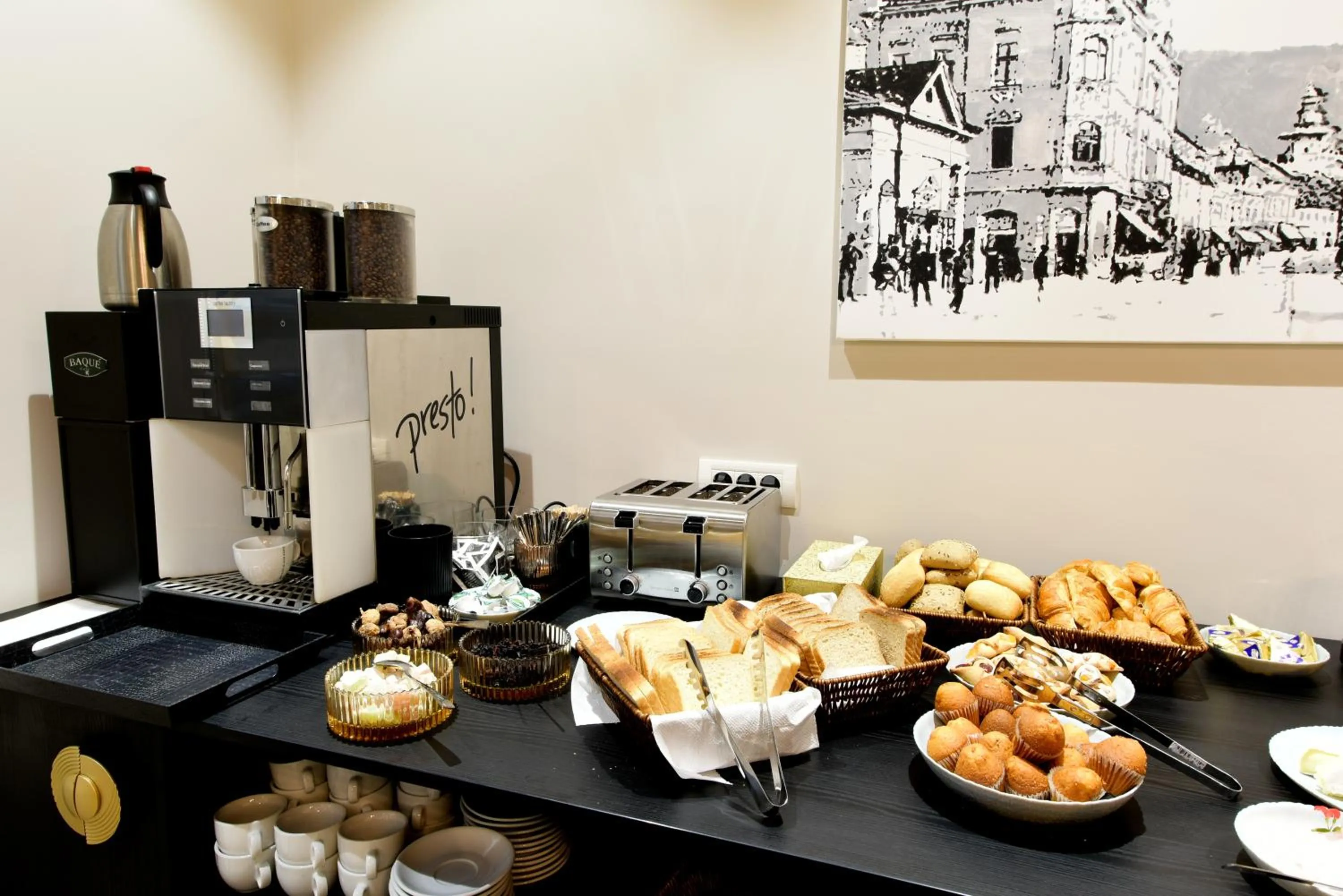 Buffet breakfast in Prinz Gregor