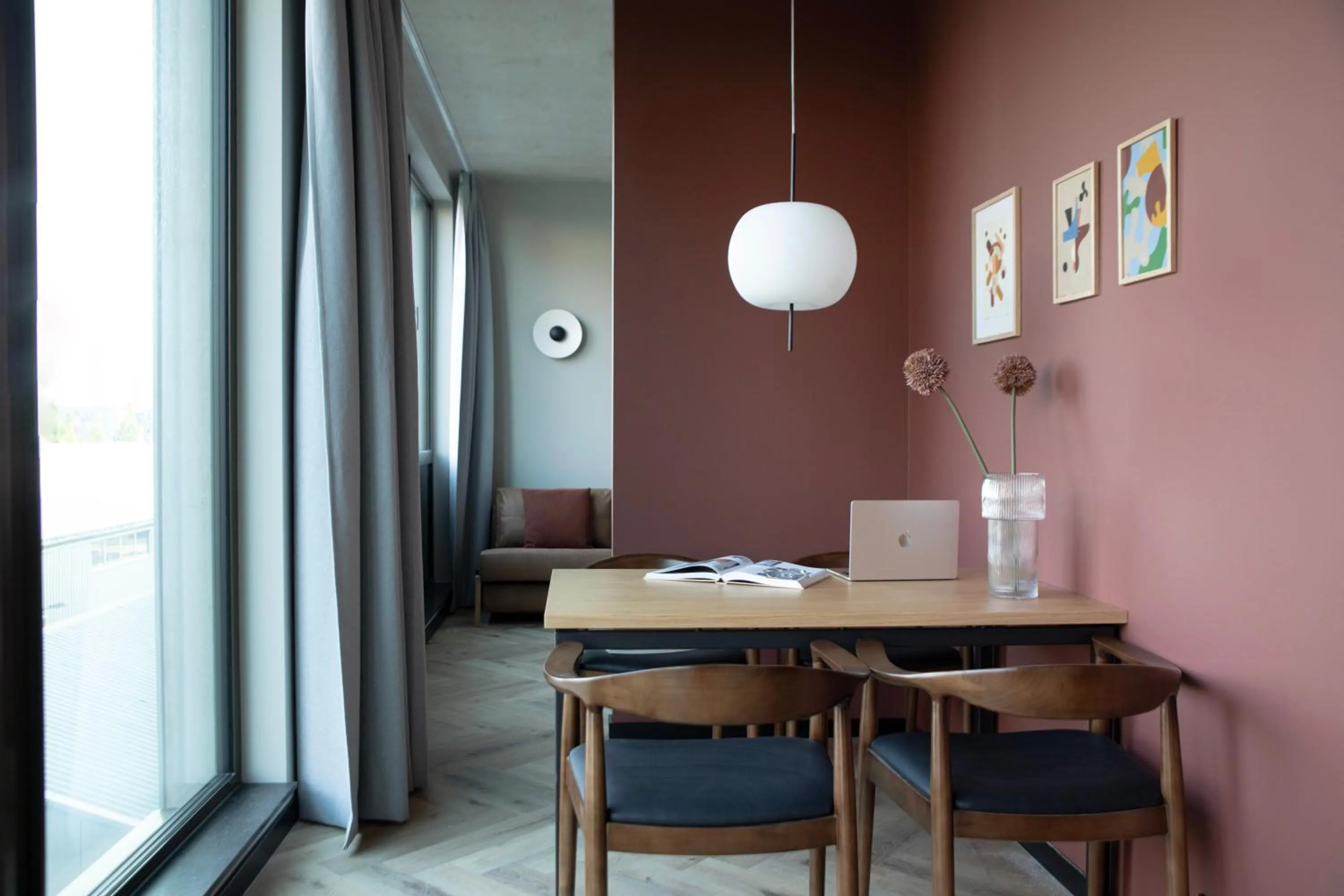 Seating area in Bob W Amsterdam Noord