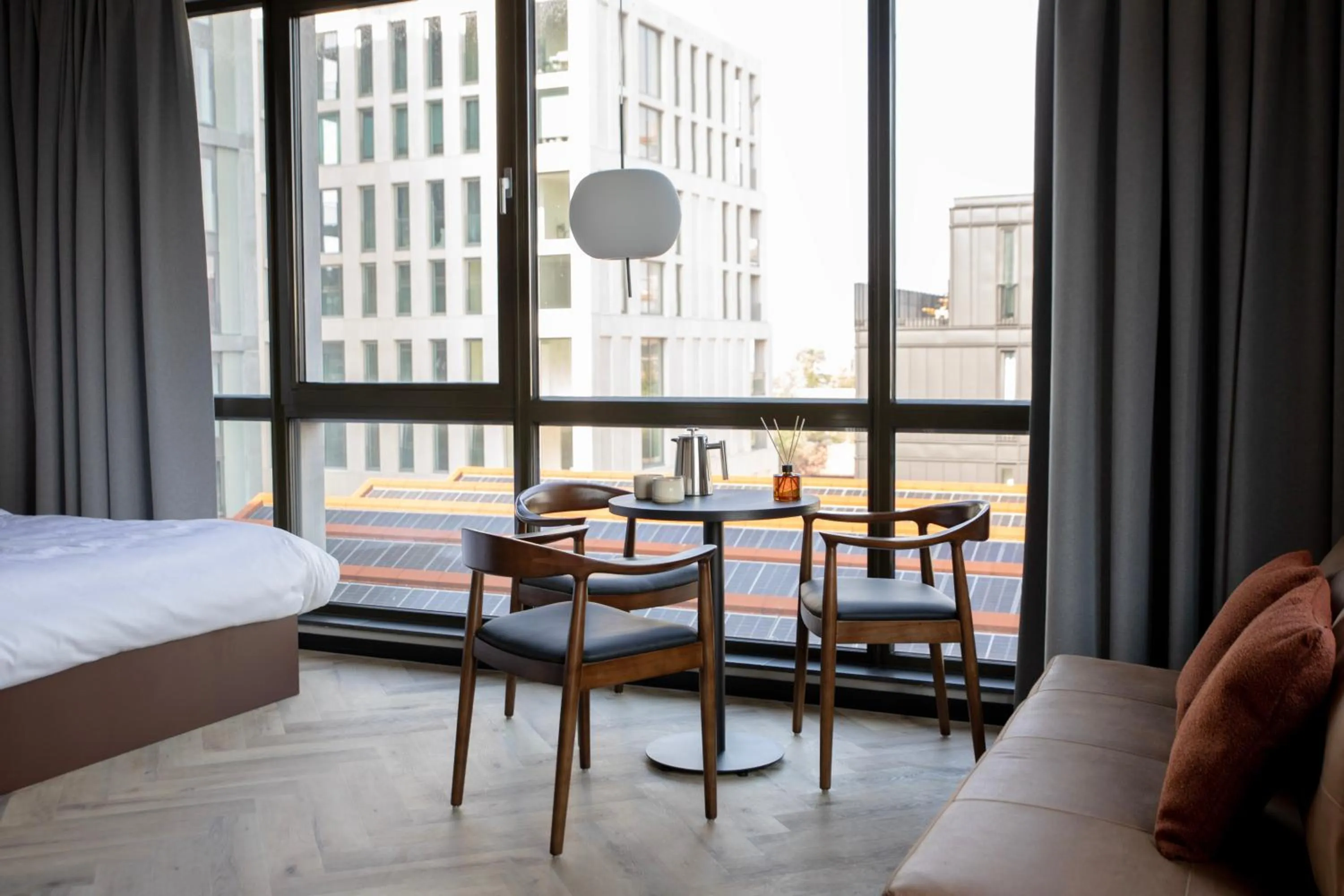 View (from property/room), Bed in Bob W Amsterdam Noord