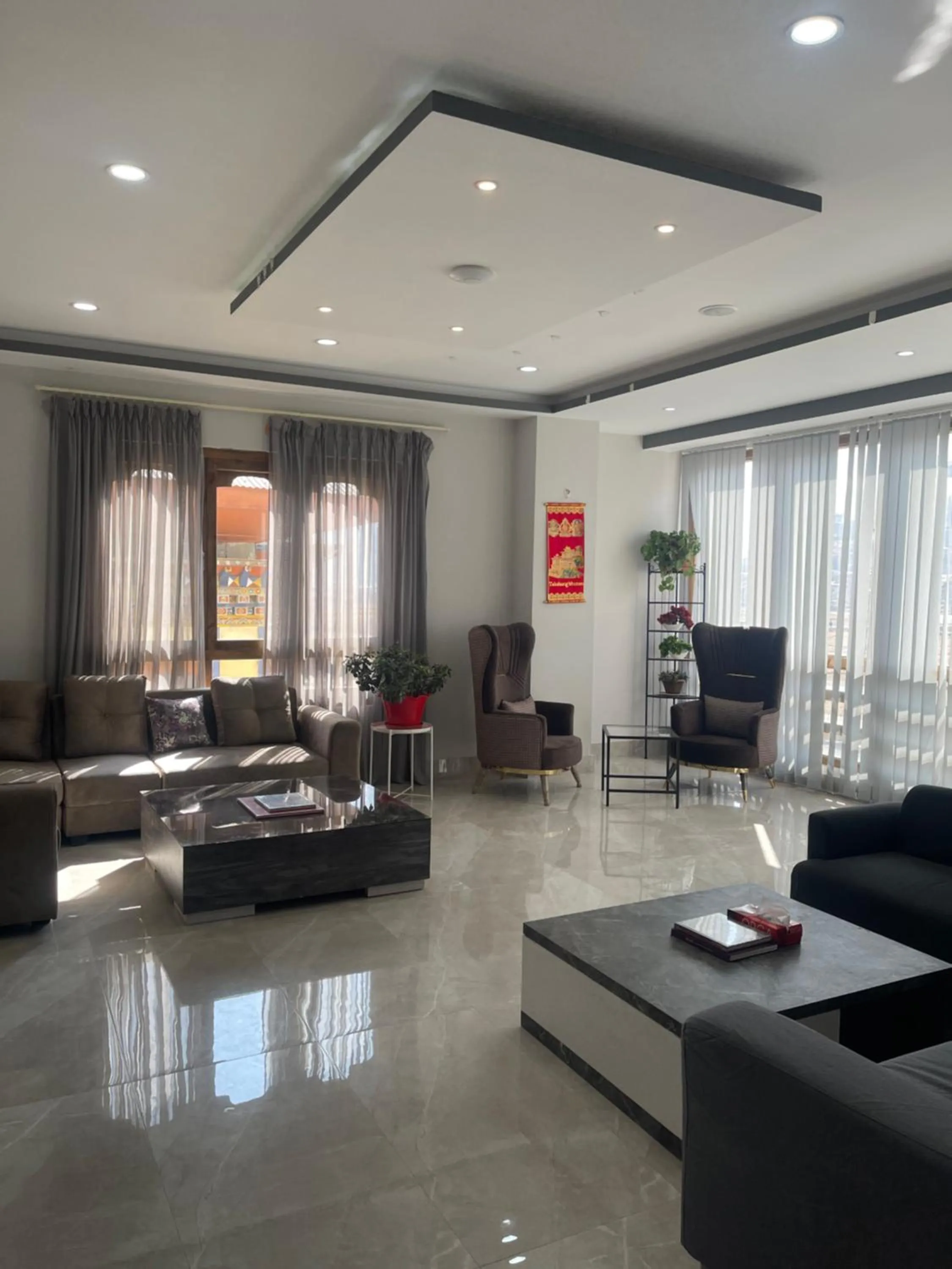 Living room in Yang Bhutan Hotel