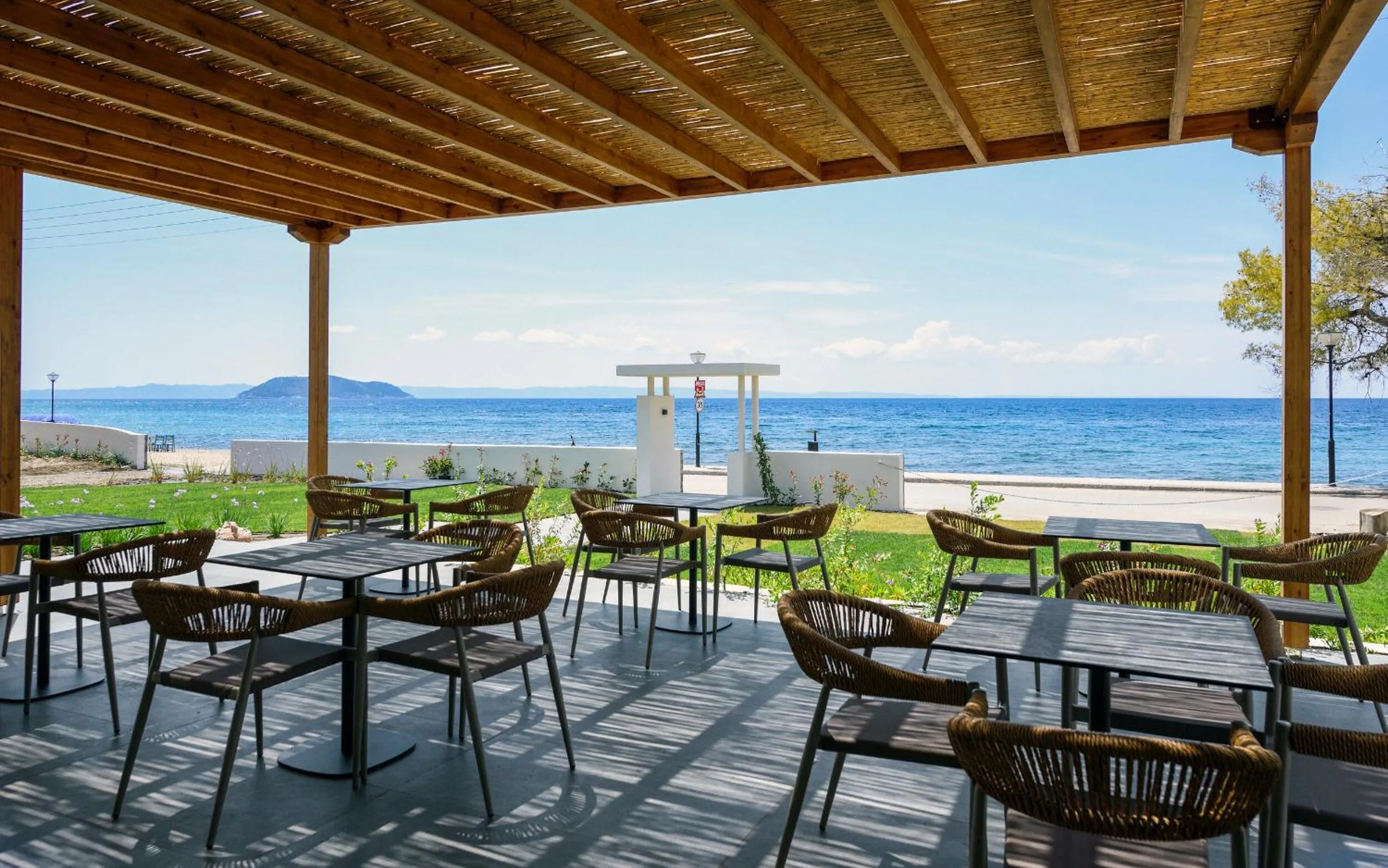 Sea view in Amyntas Seafront Hotel