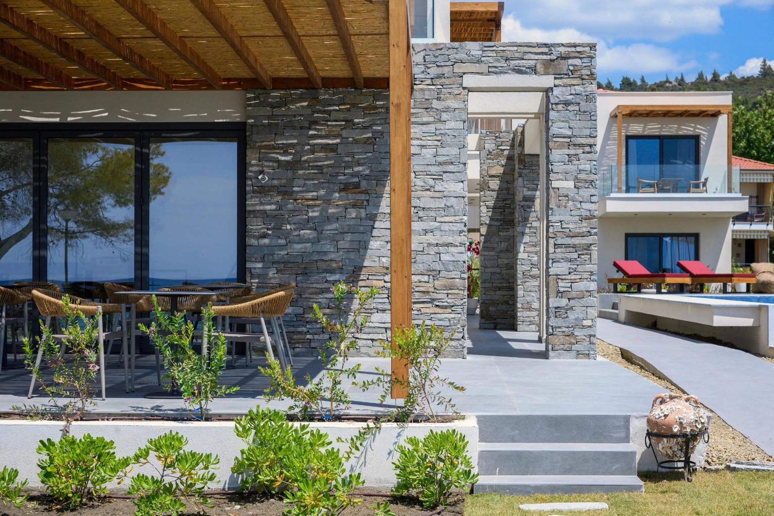 Property building in Amyntas Seafront Hotel