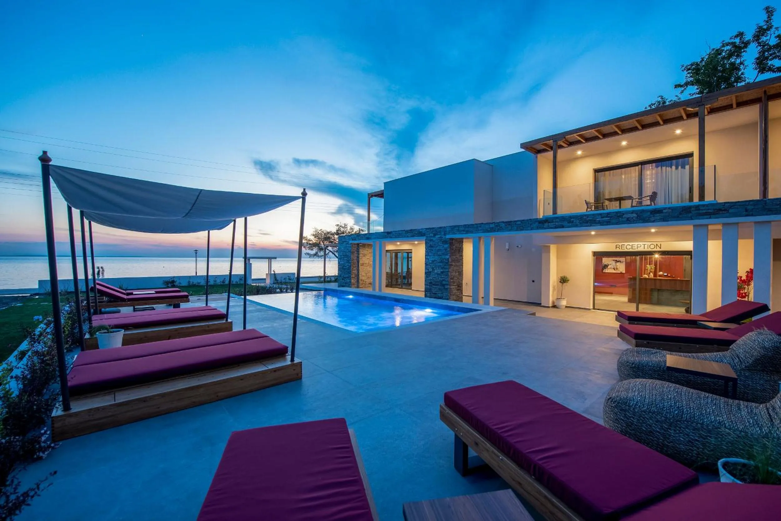 Property building in Amyntas Seafront Hotel