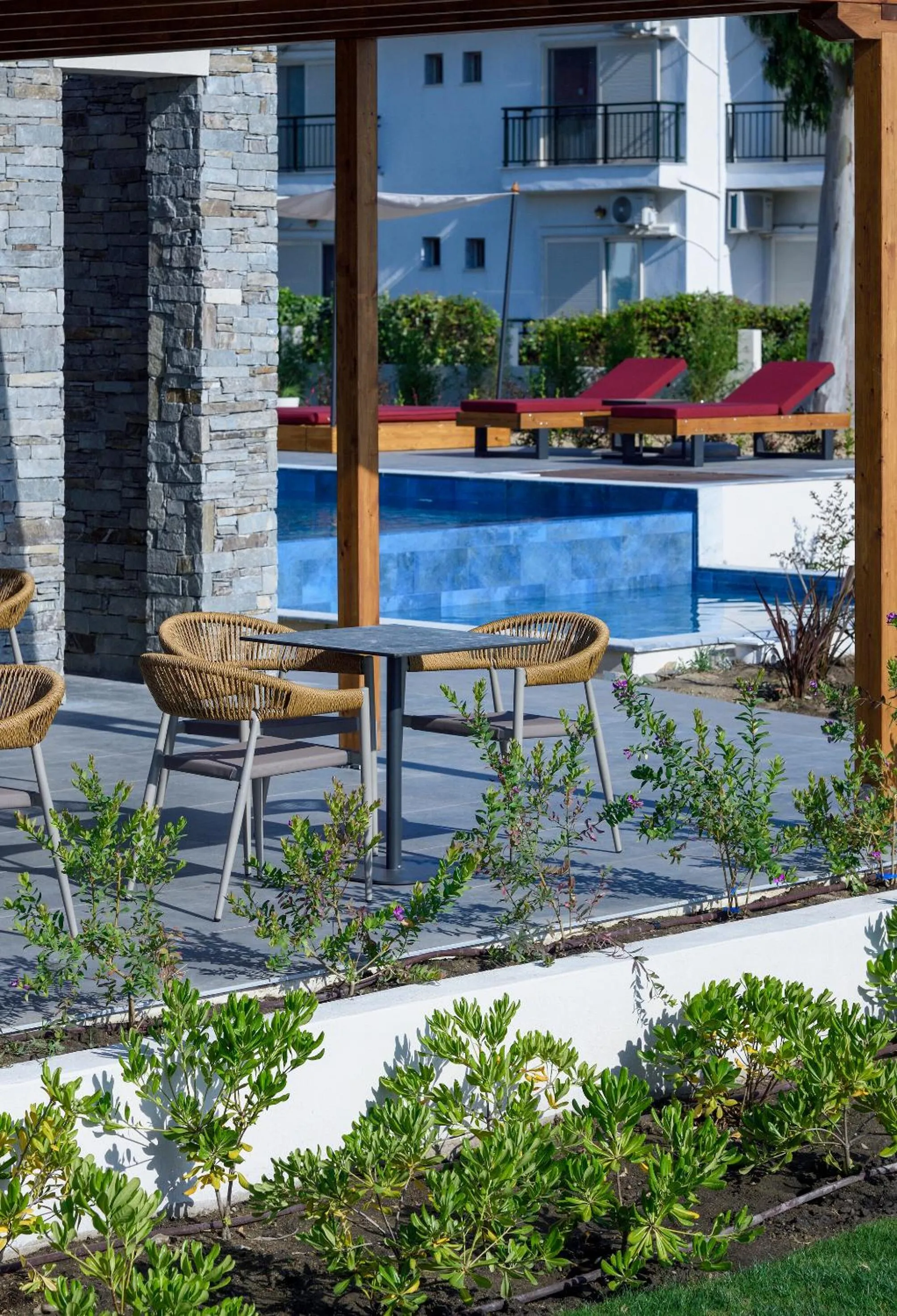 Property building in Amyntas Seafront Hotel