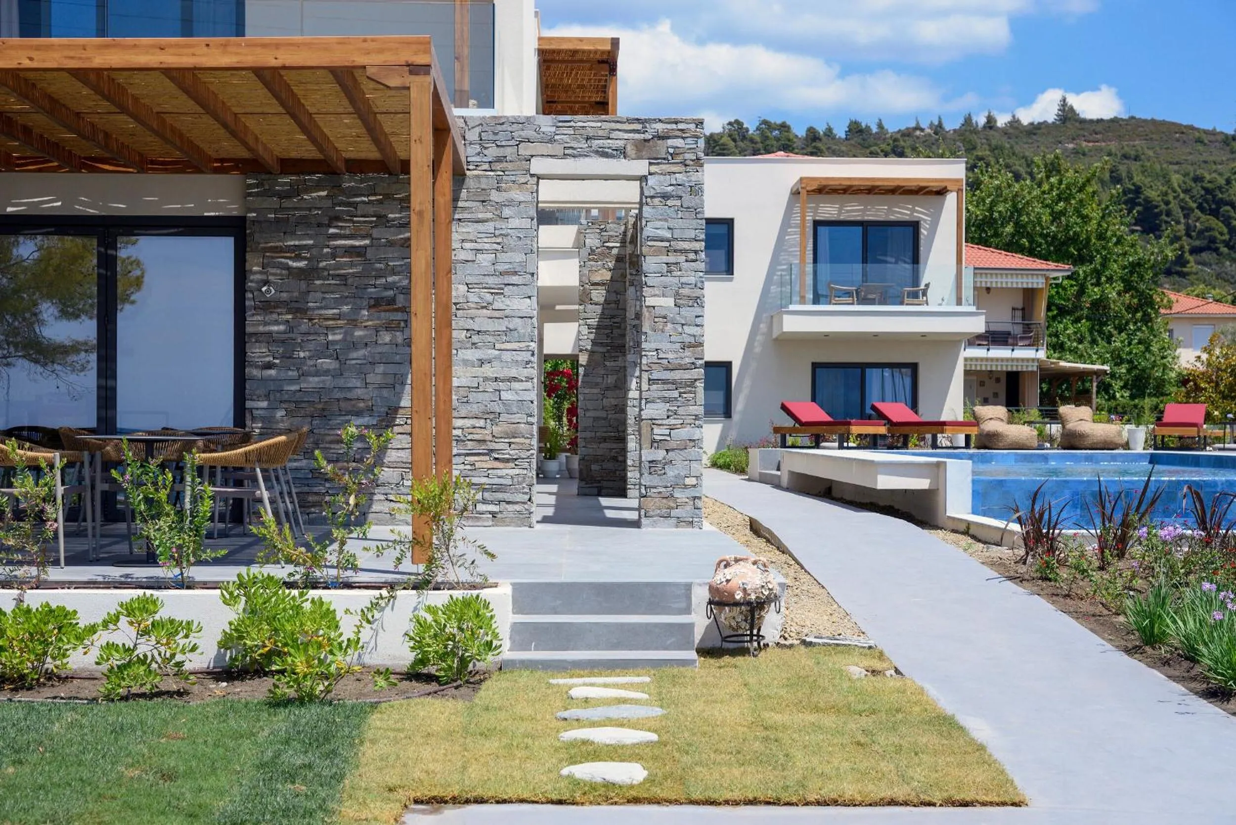 Property building in Amyntas Seafront Hotel