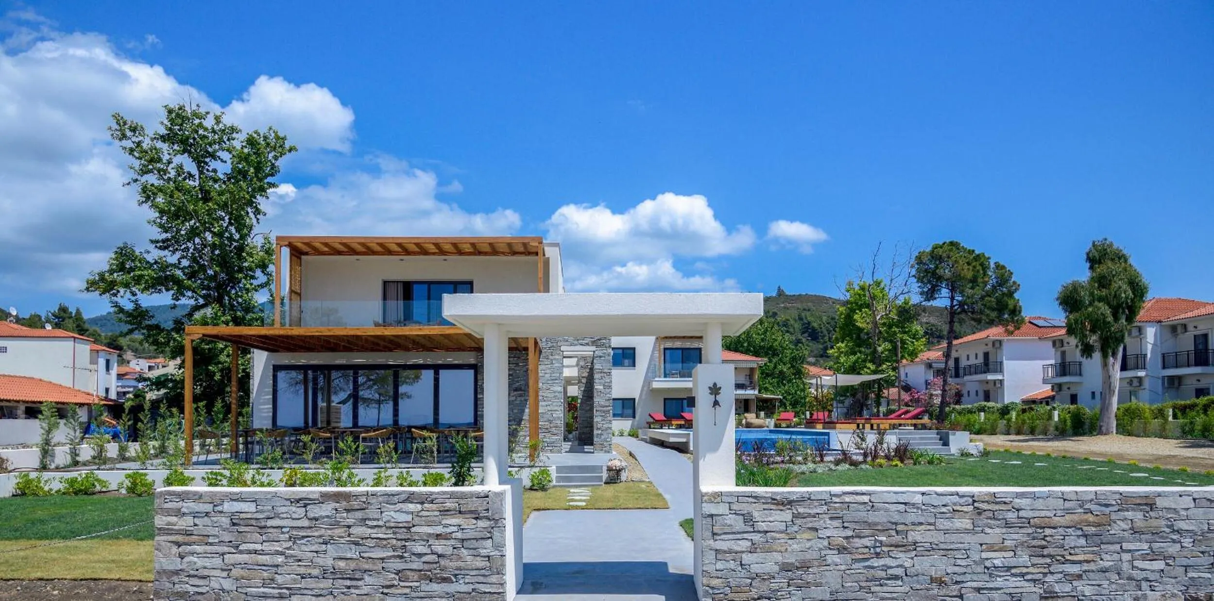 Property building in Amyntas Seafront Hotel