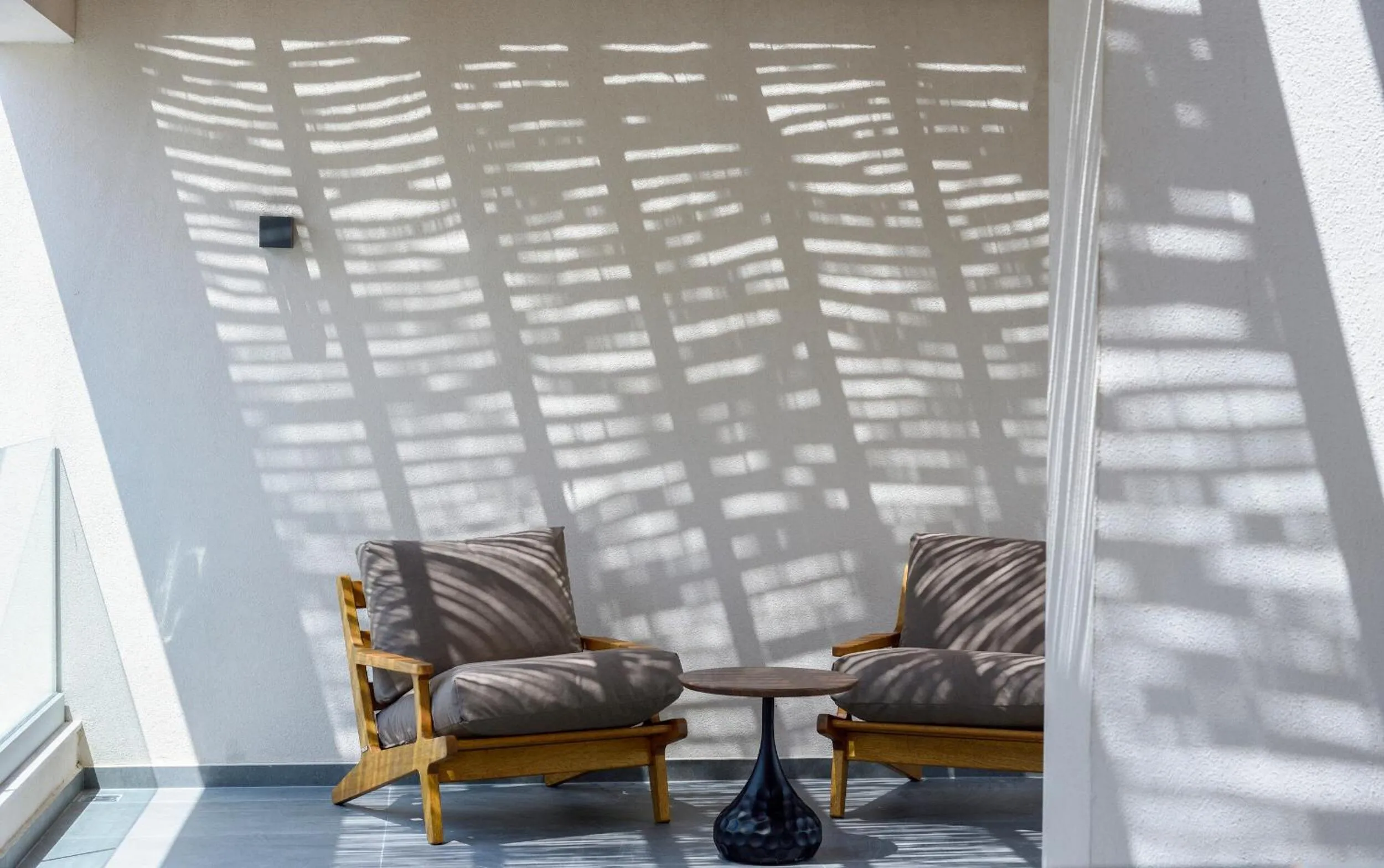 Seating area in Amyntas Seafront Hotel